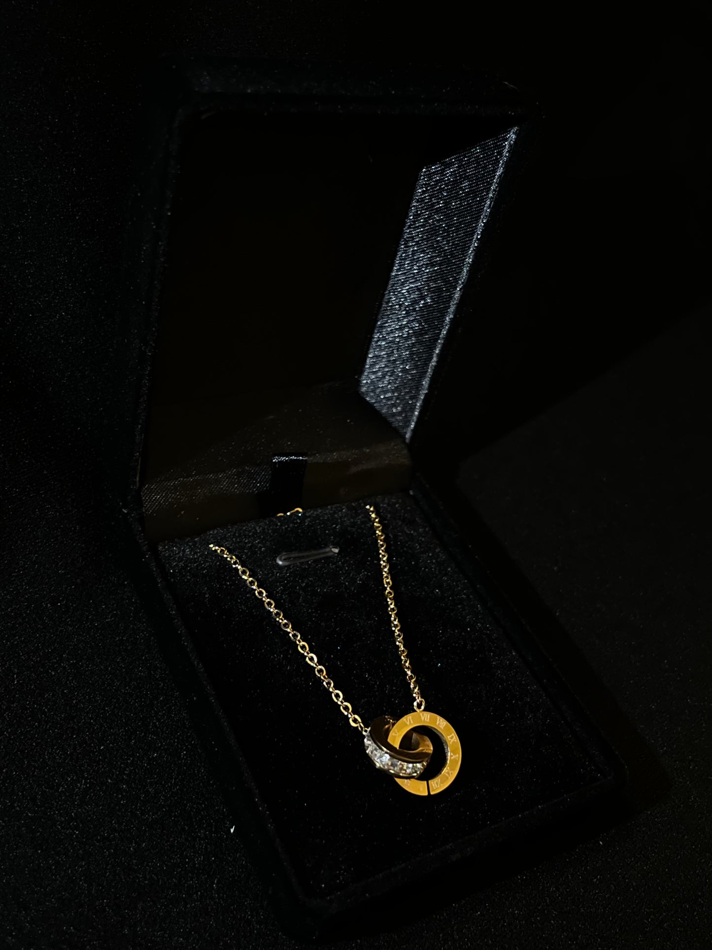 Collier Éternité Dorée