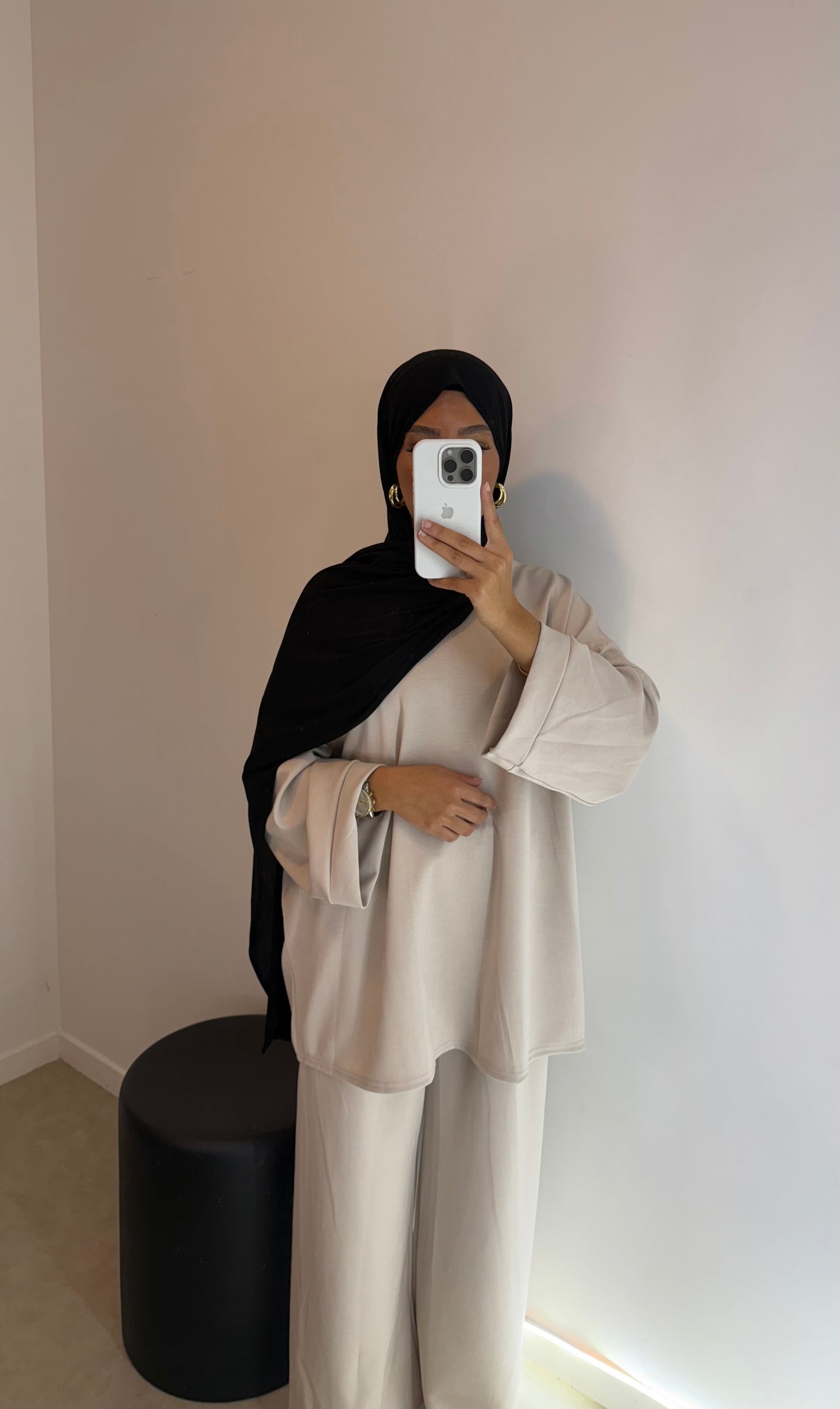 Ensemble beige