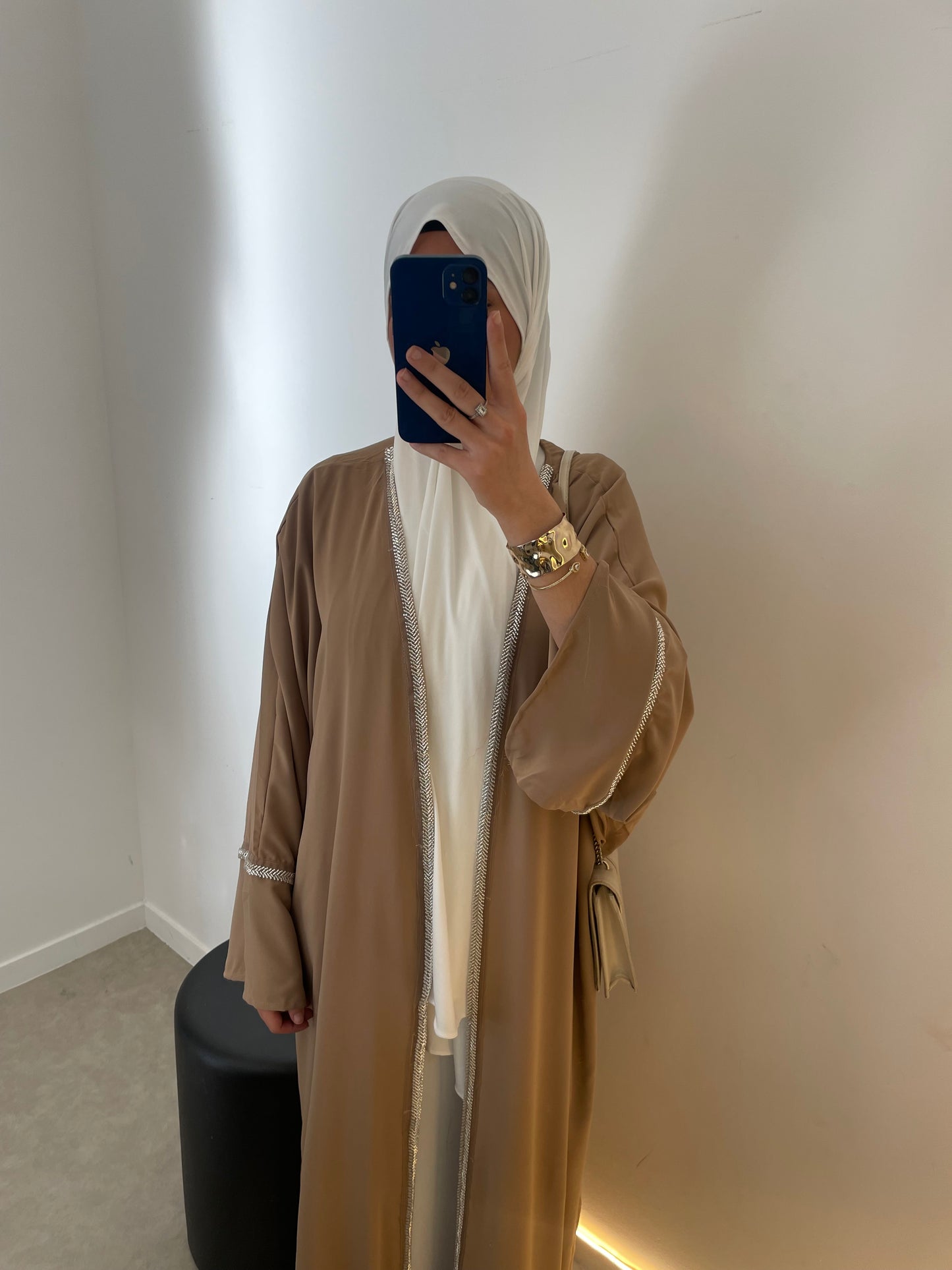 Kimono marron clair