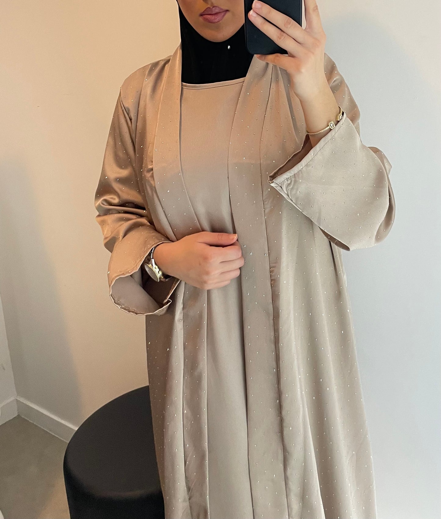 Ensemble kimono beige