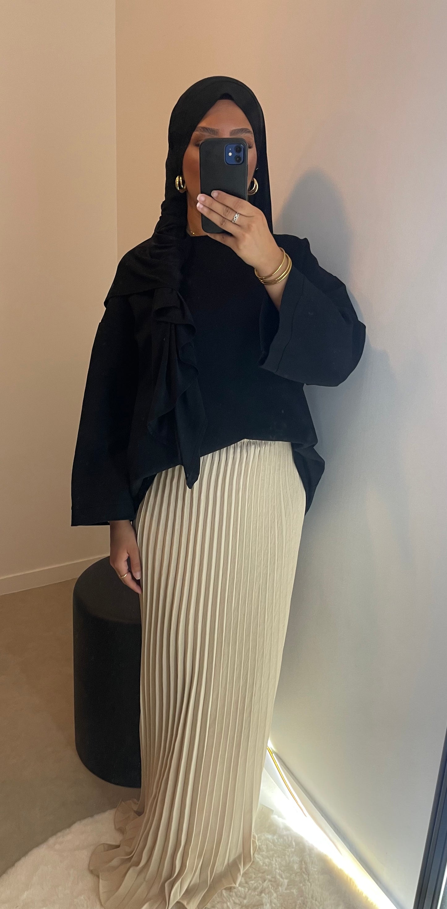 Jupe longue BEIGE