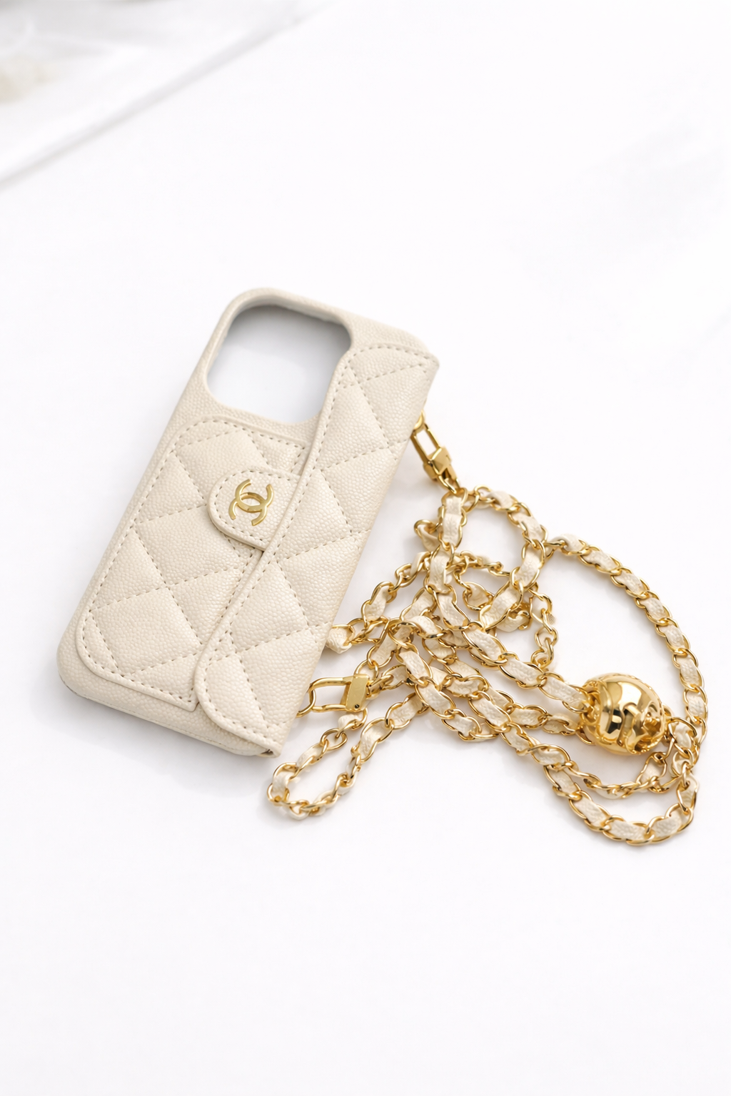 Coque de téléphone blanche
