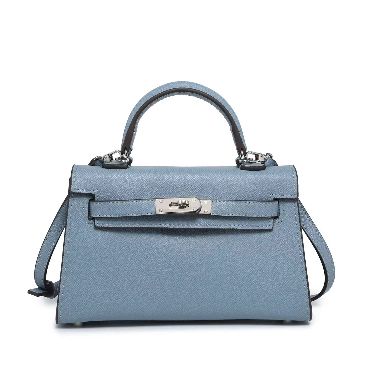 Sac SELMA bleu argenté