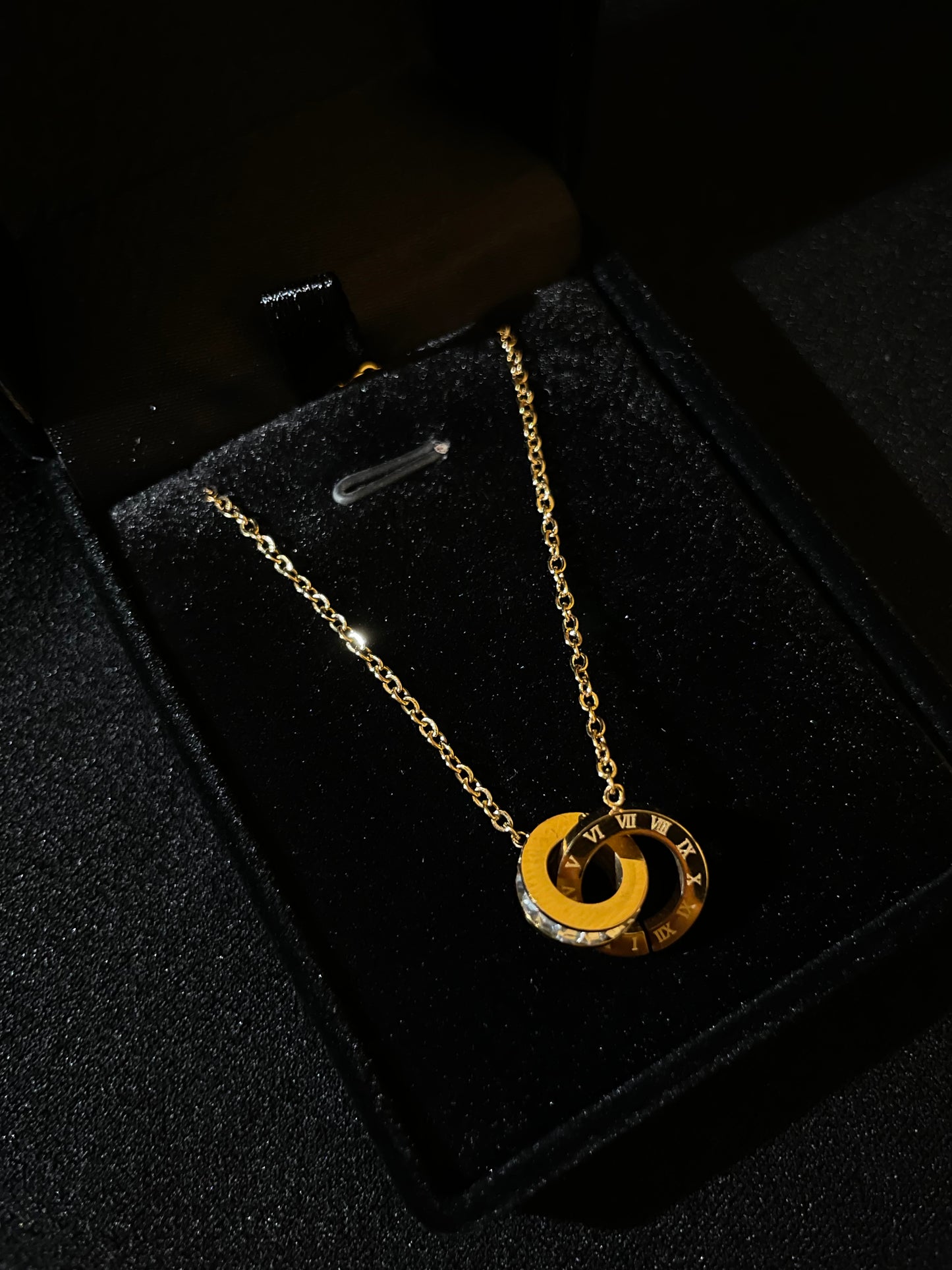 Collier Éternité Dorée