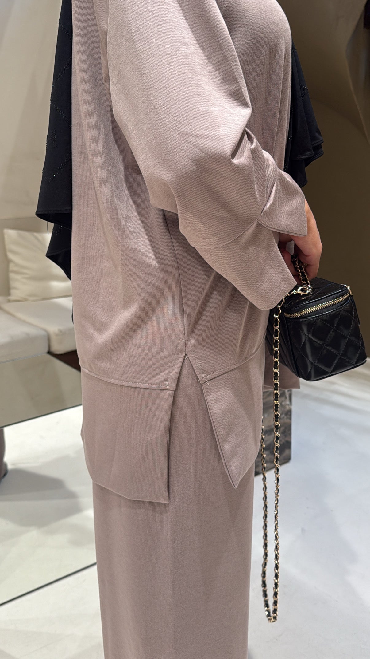 Ensemble taupe