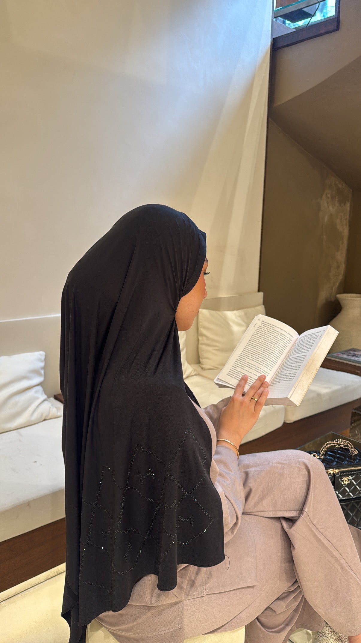 Hijab M noir