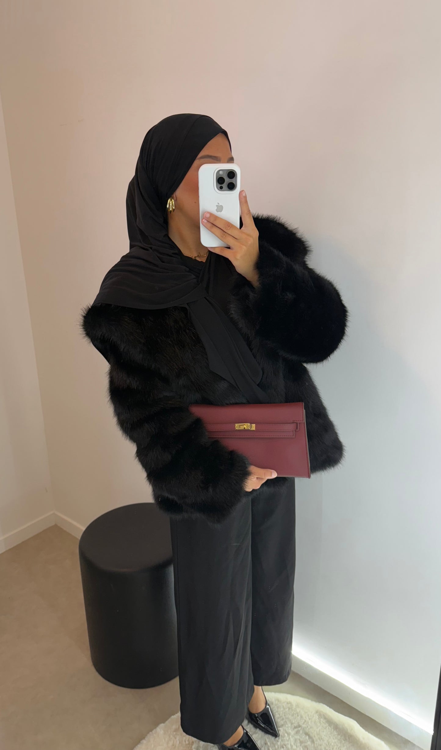 Sac bordeaux SANAA