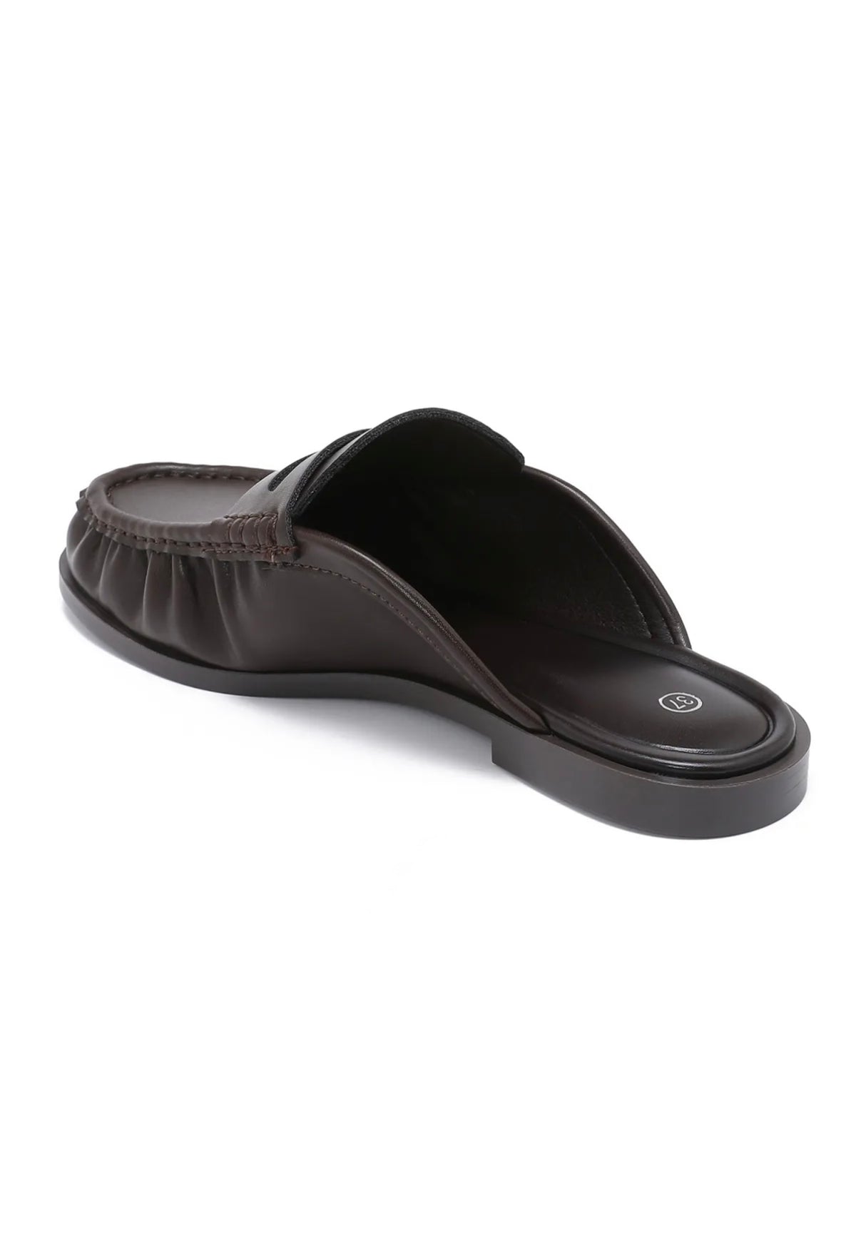 Mules marron
