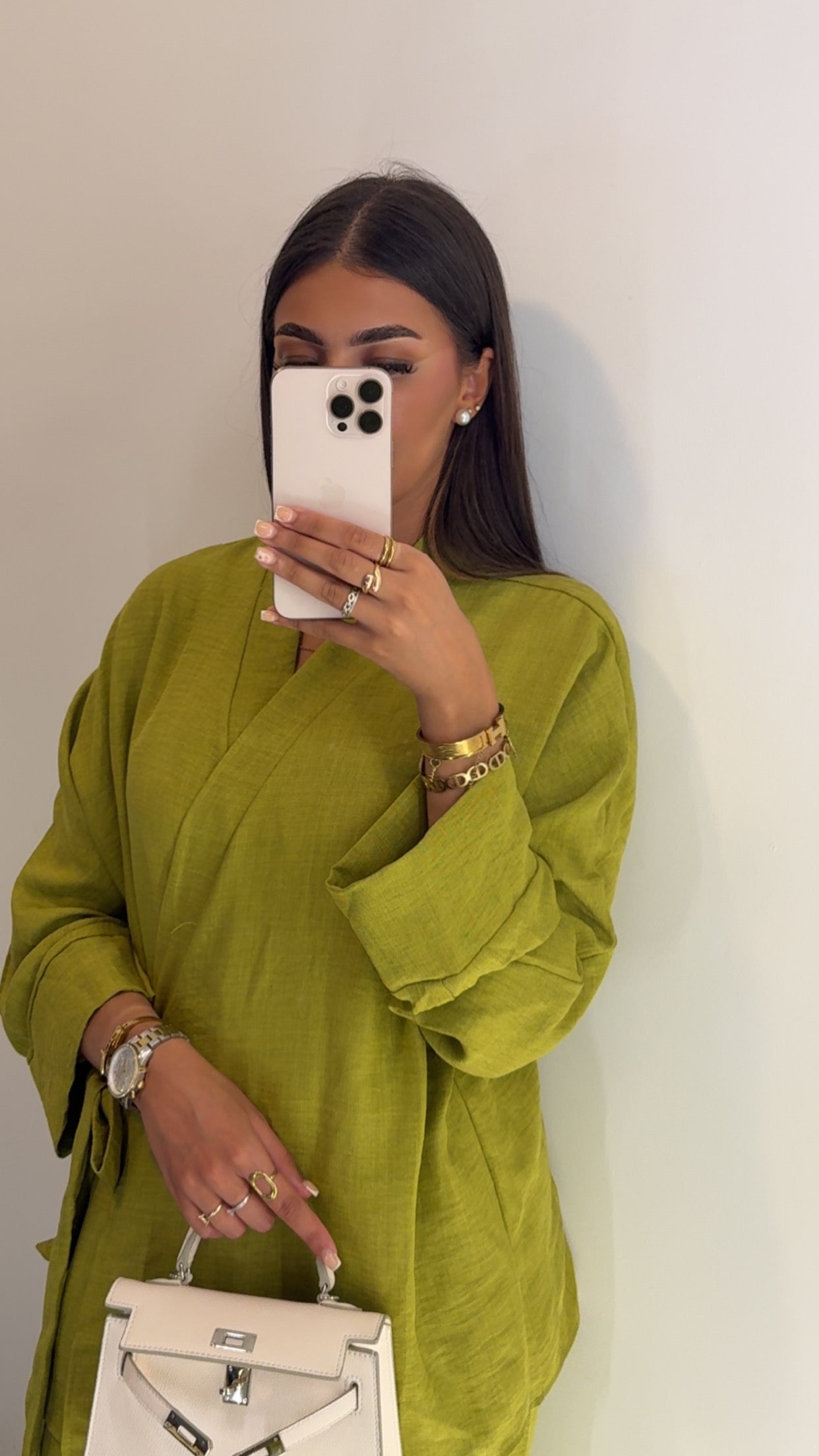 Ensemble vert PISTACHE