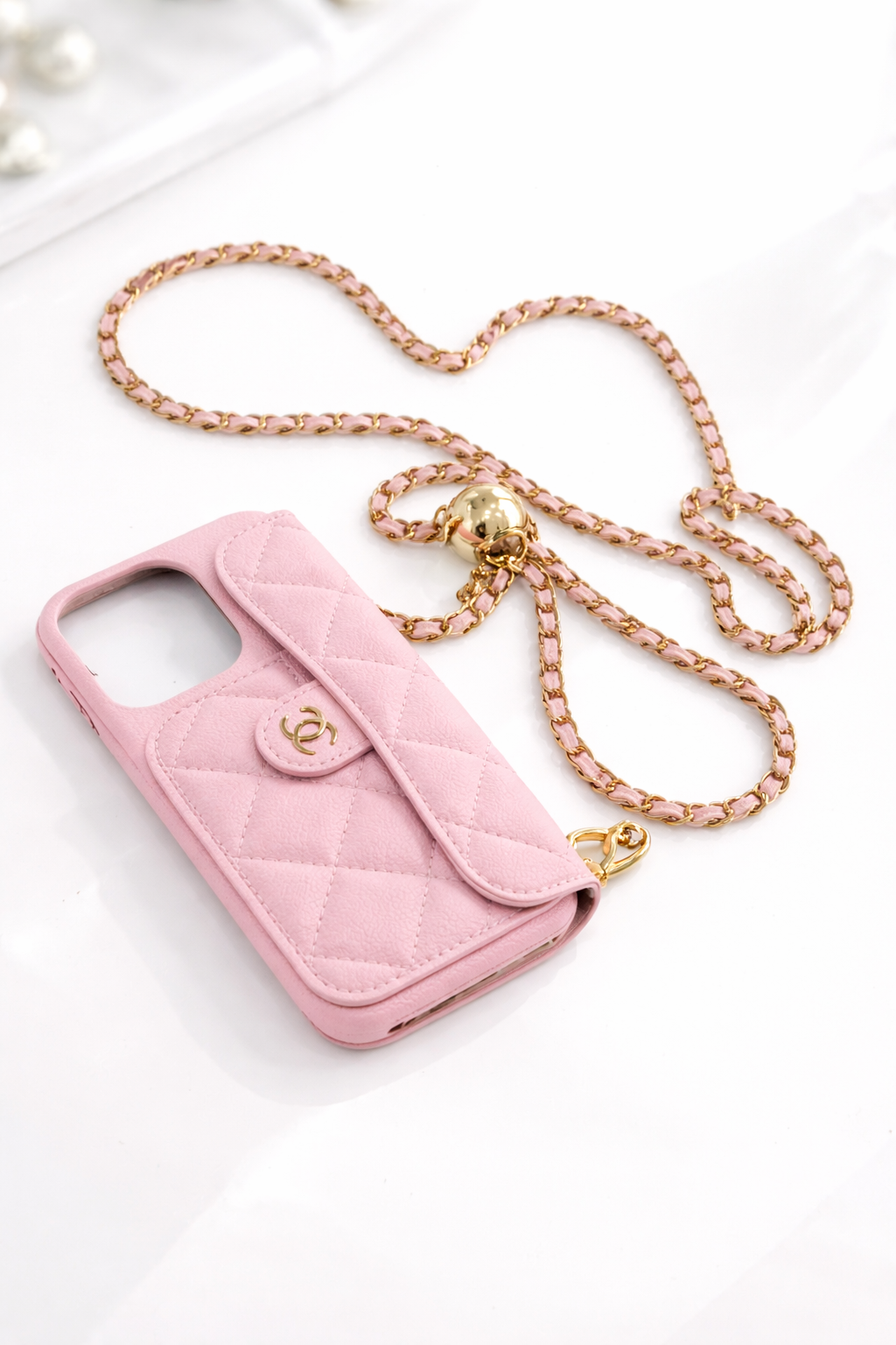 Coque de téléphone rose