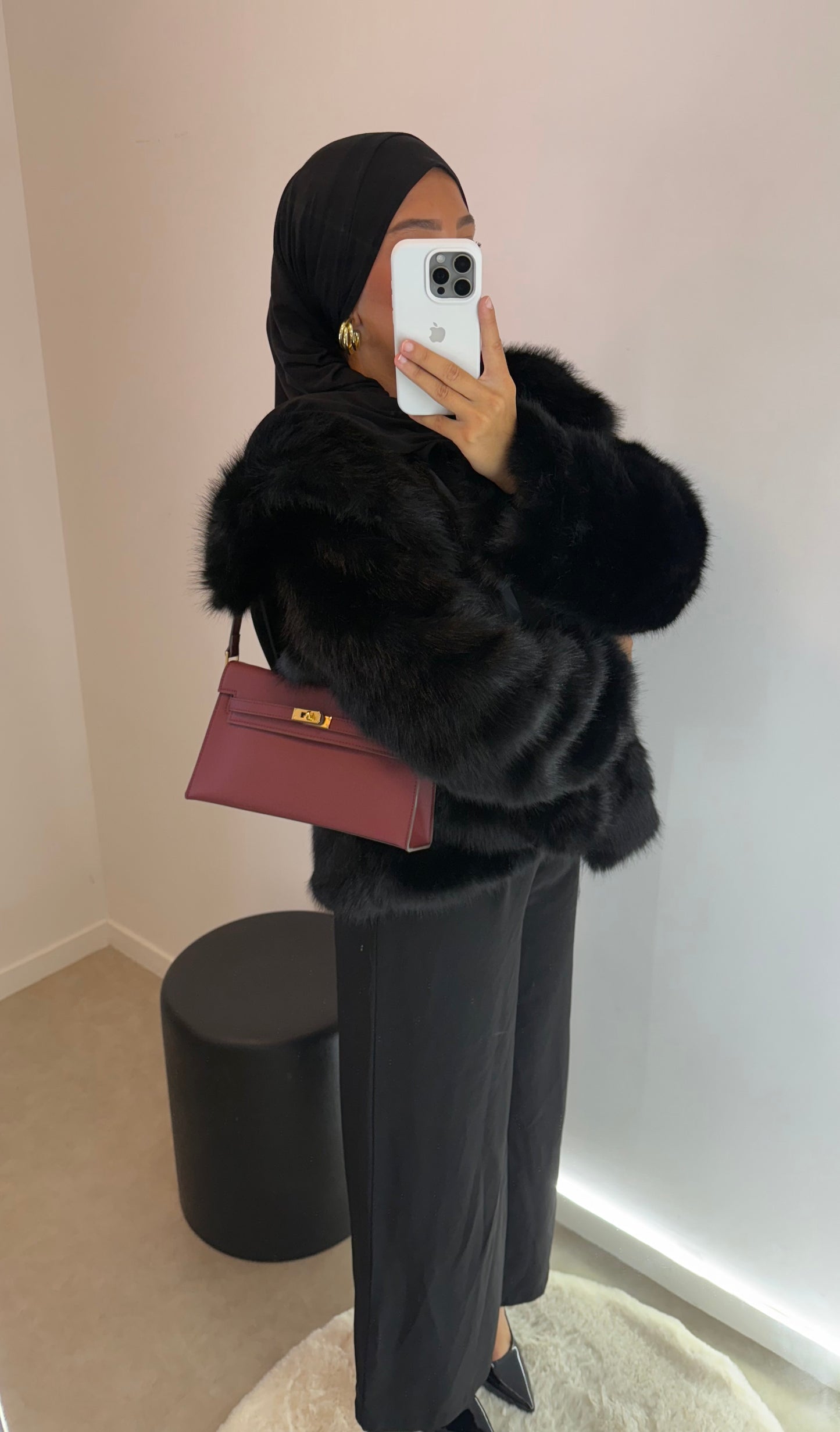 Sac bordeaux SANAA