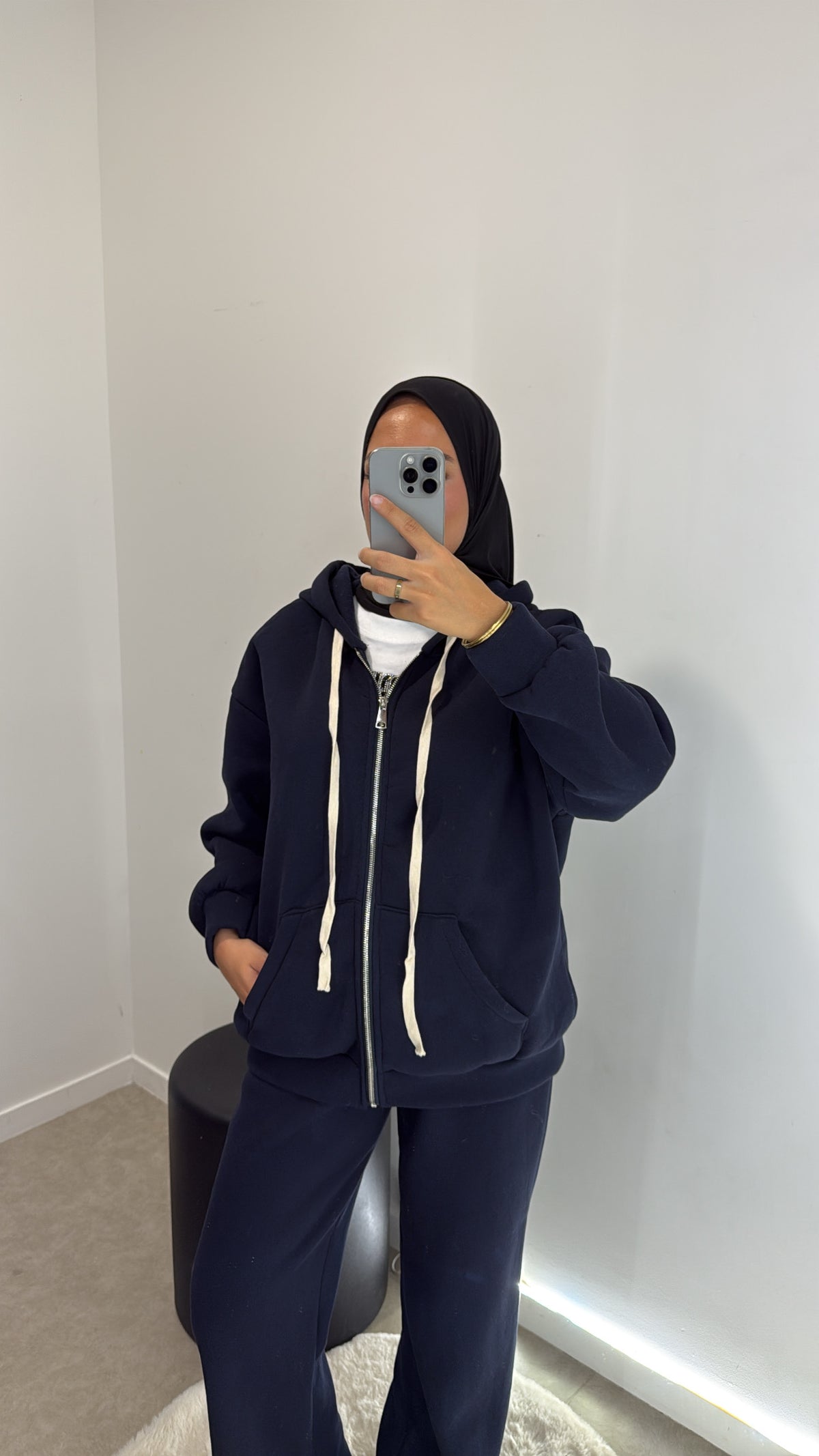 Ensemble gilet doublé