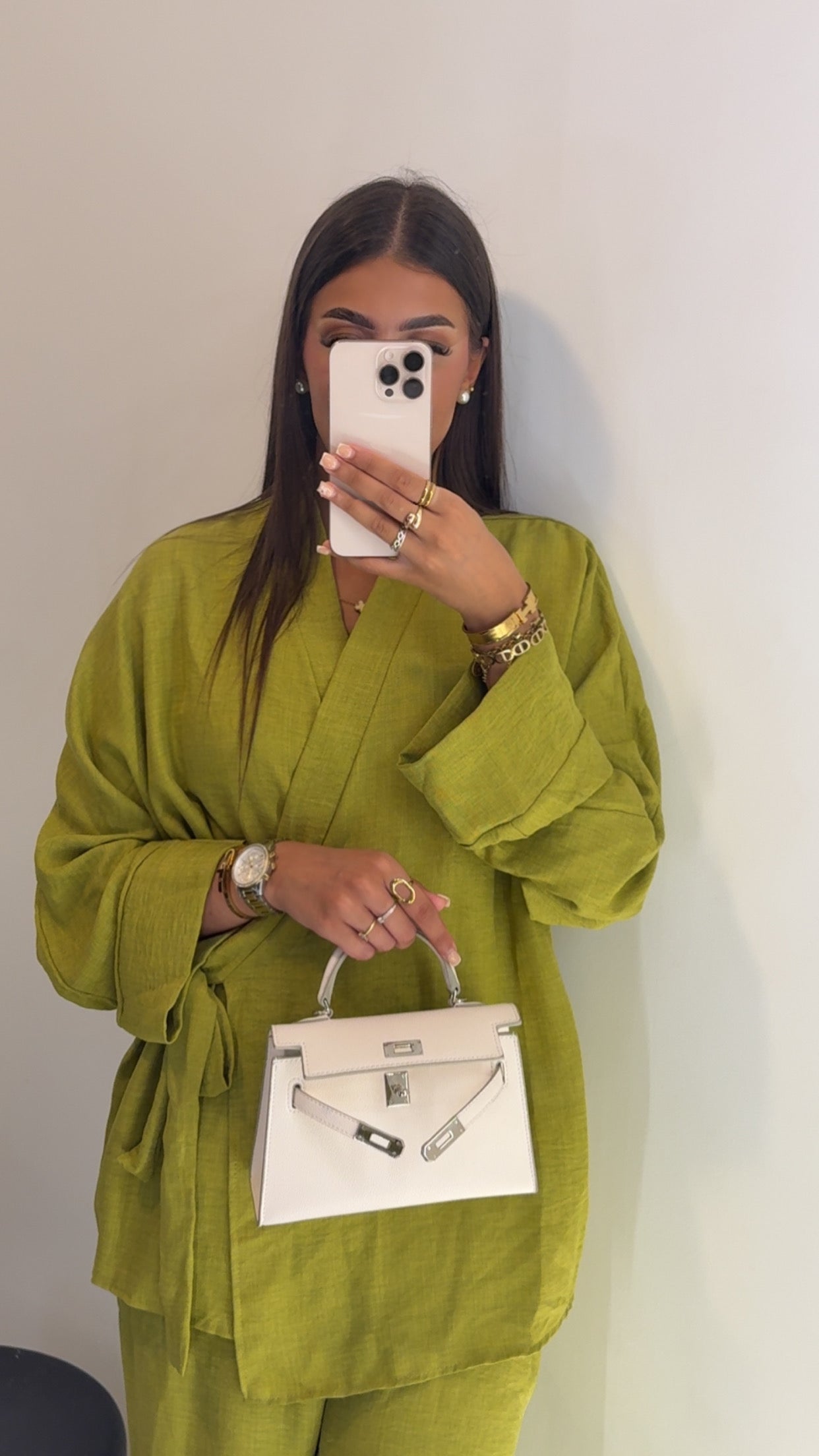 Ensemble vert PISTACHE