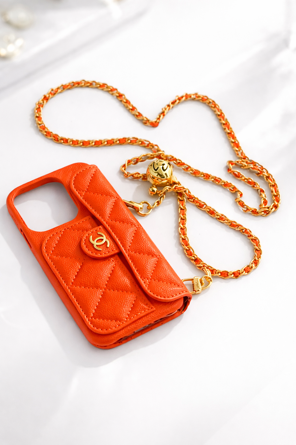 Coque de téléphone orange