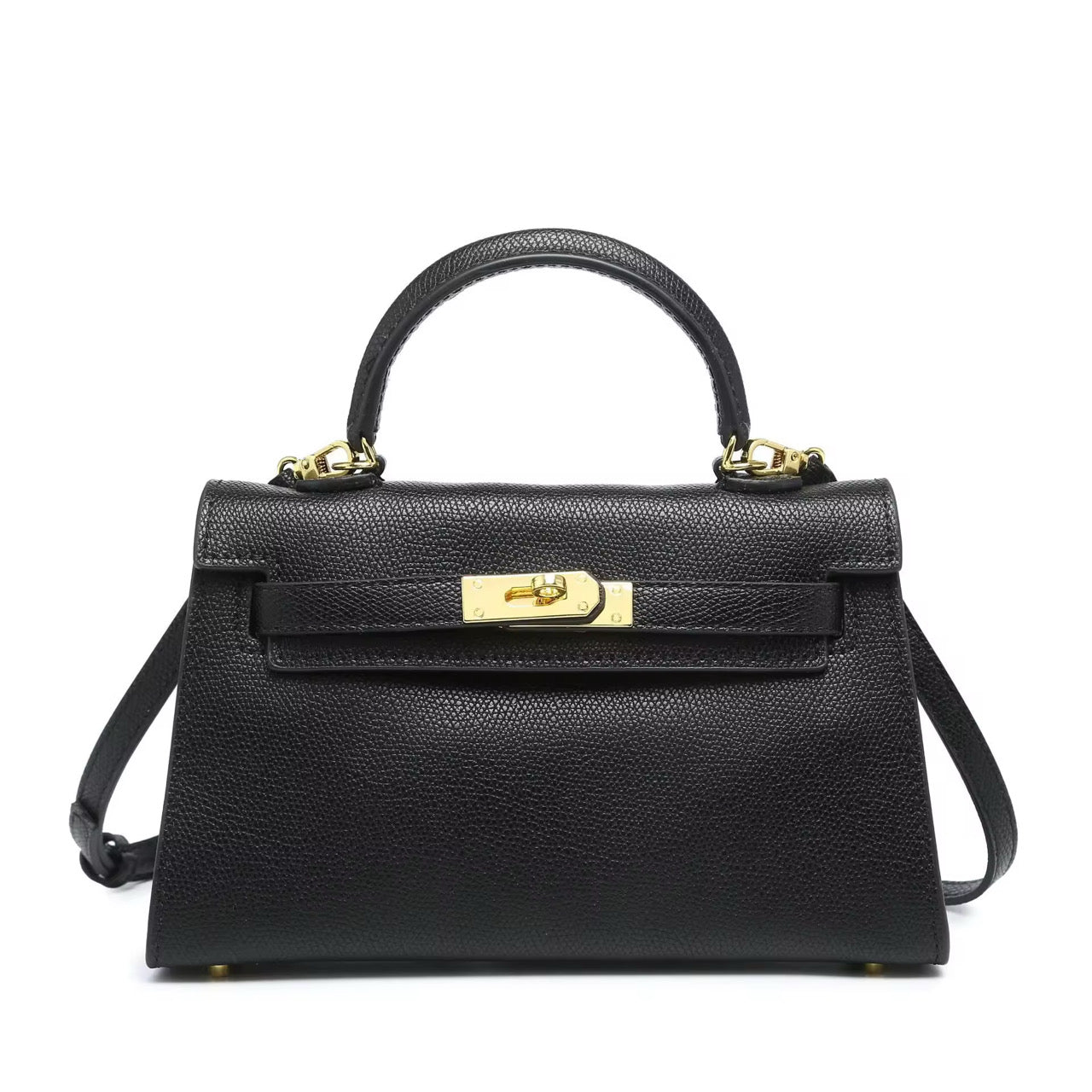 Sac SELMA noir détails doré