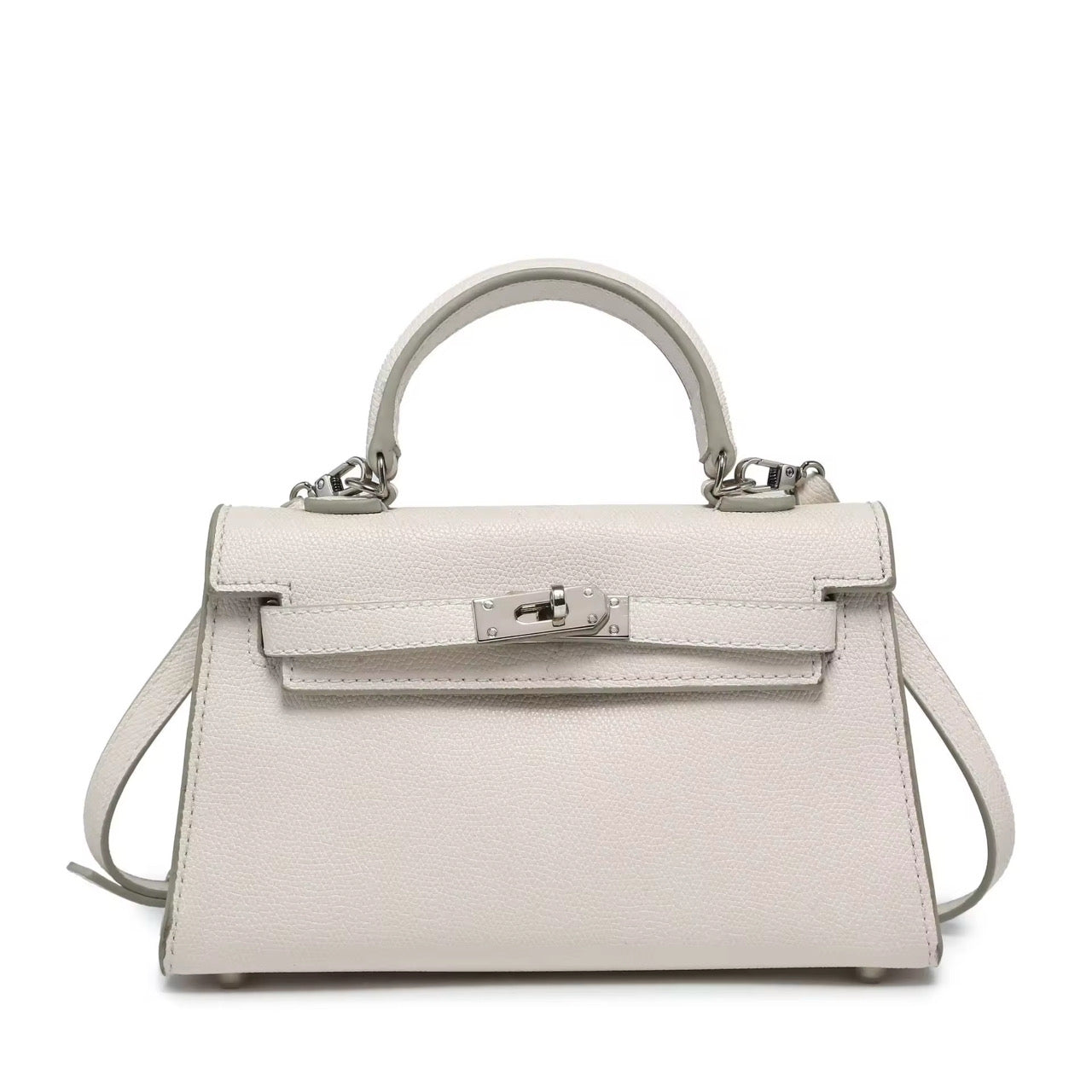 Sac SELMA blanc argenté