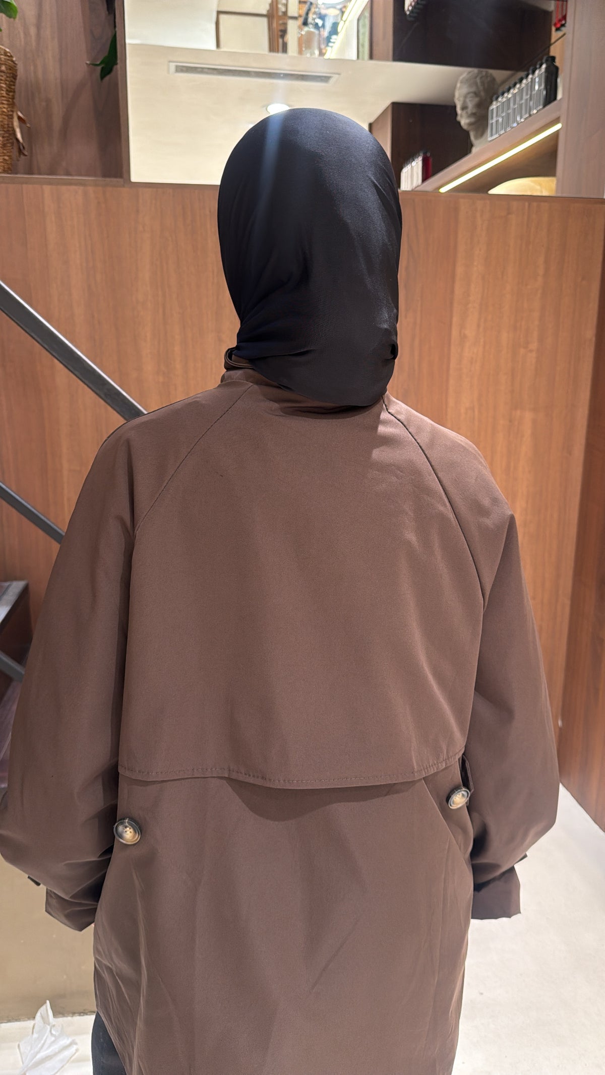 Trench chocolat