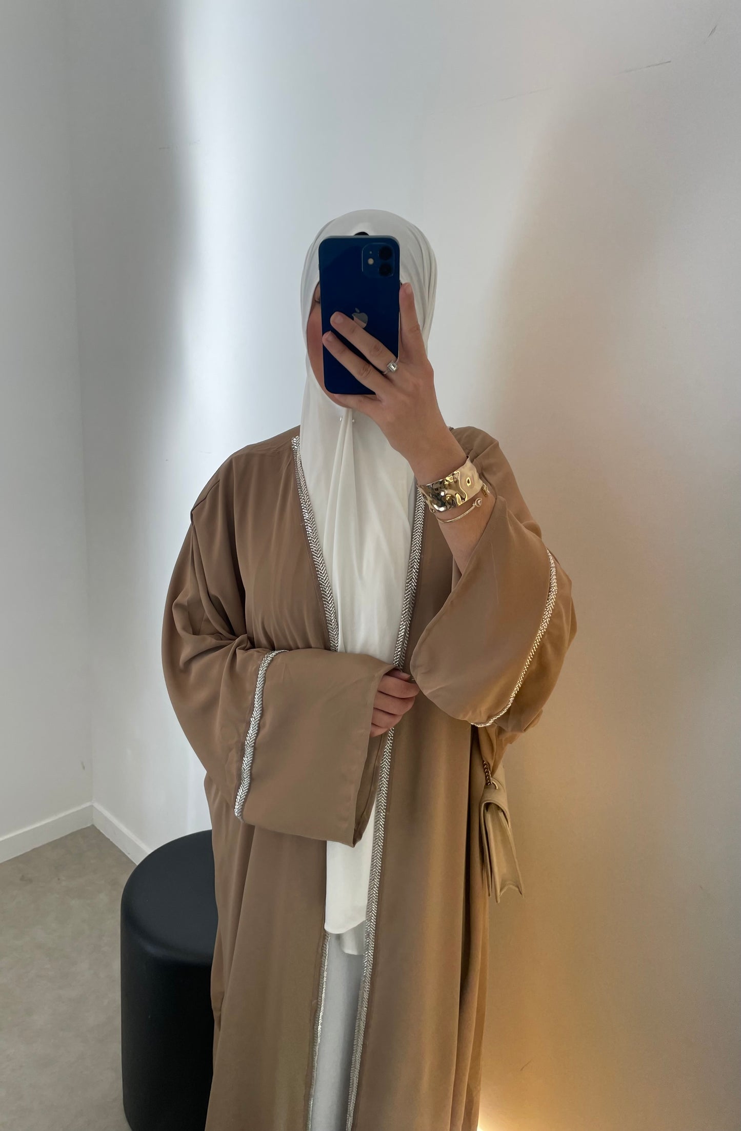 Kimono marron clair