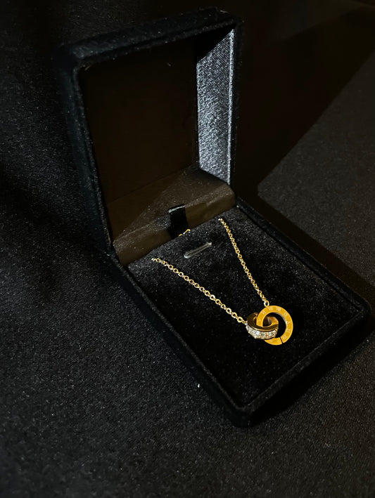 Collier Éternité Dorée