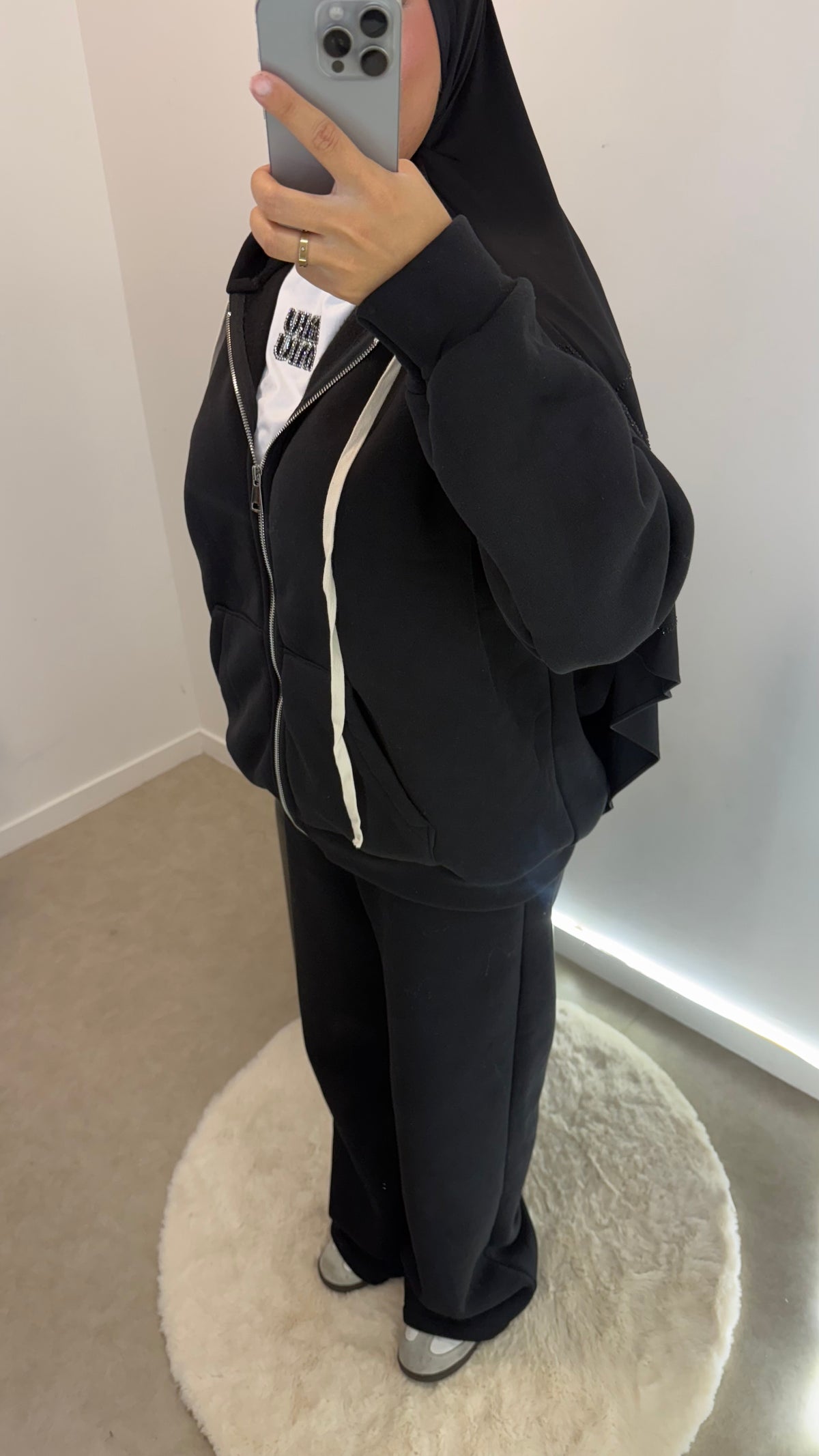 Ensemble gilet doublé