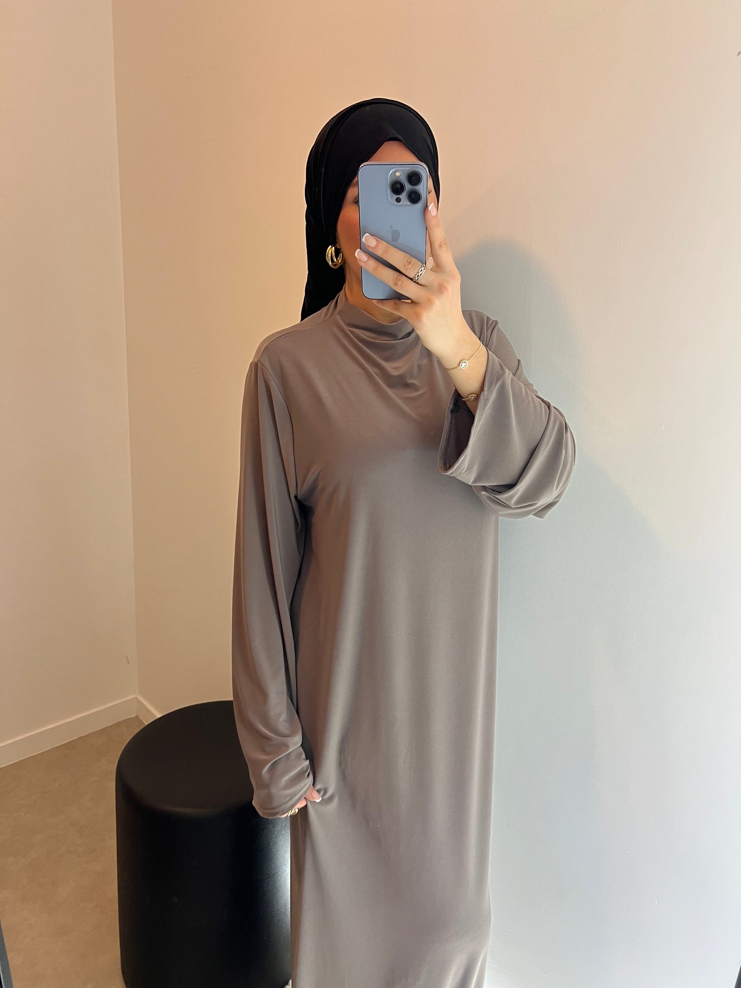Robe taupe