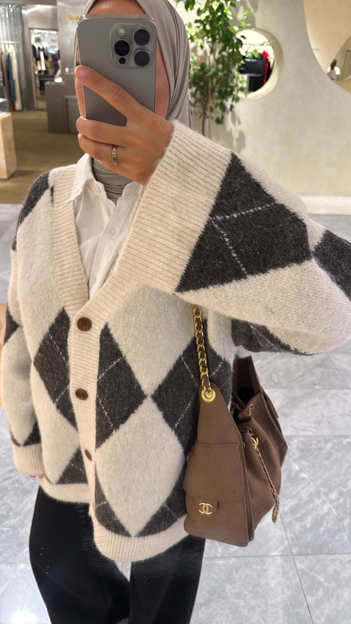 Cardigan en laine clair