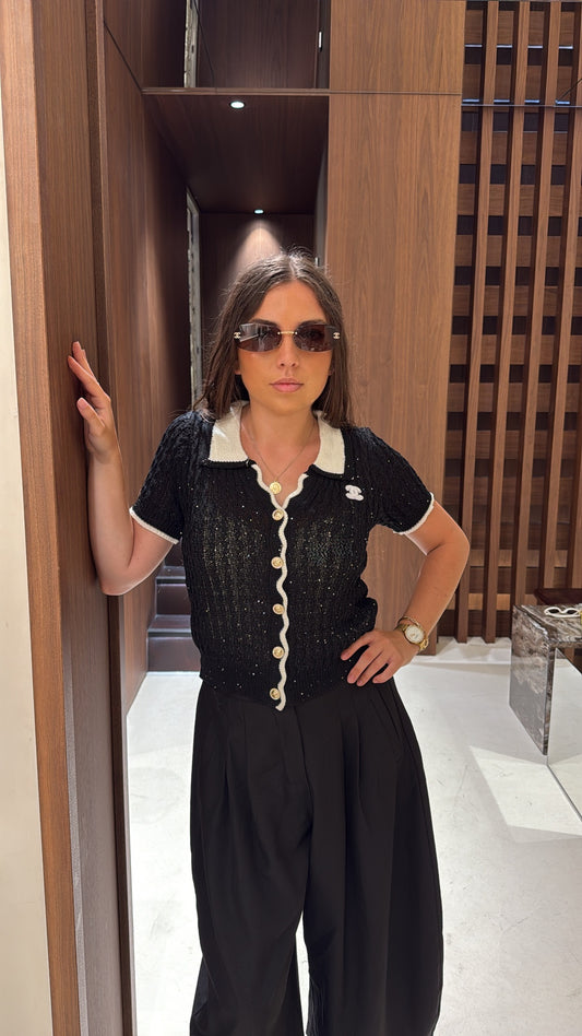 Tee shirt noir cc