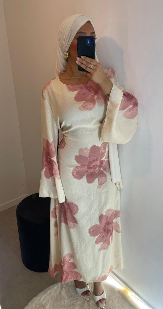 Robe fleurie ROSE
