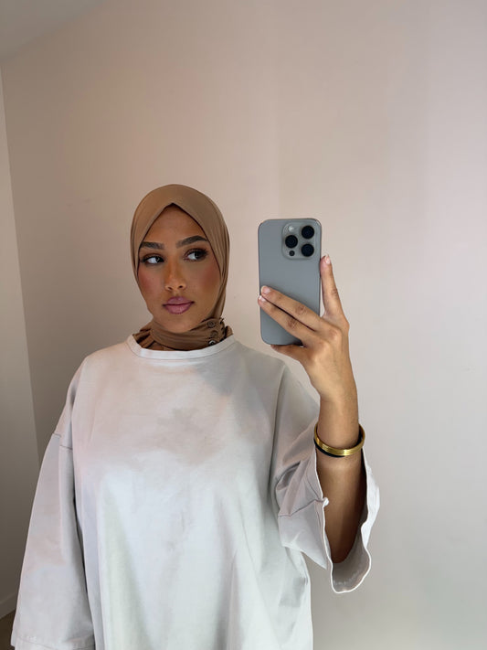 Hijab cagoule nude
