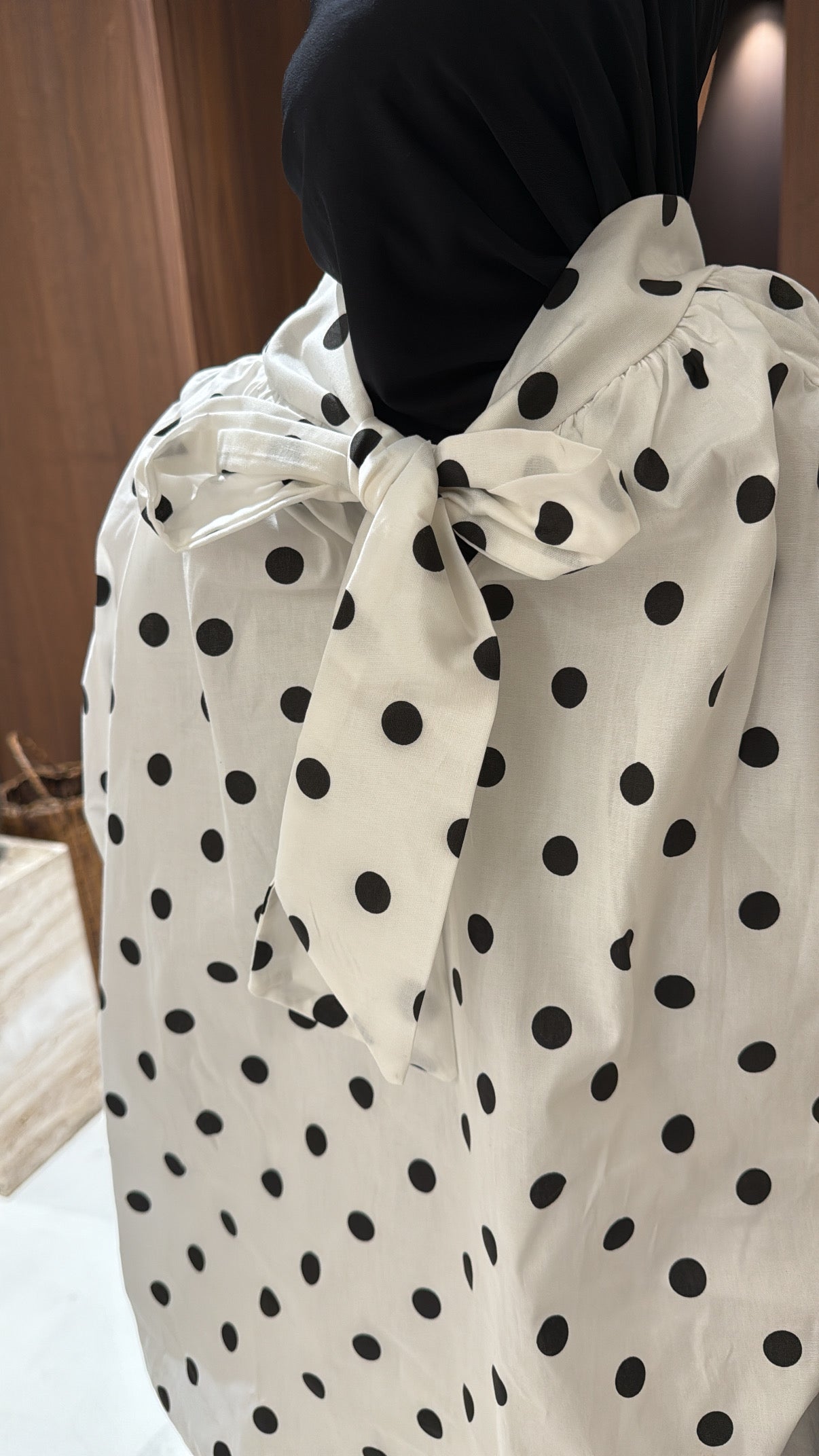 Blouse à pois