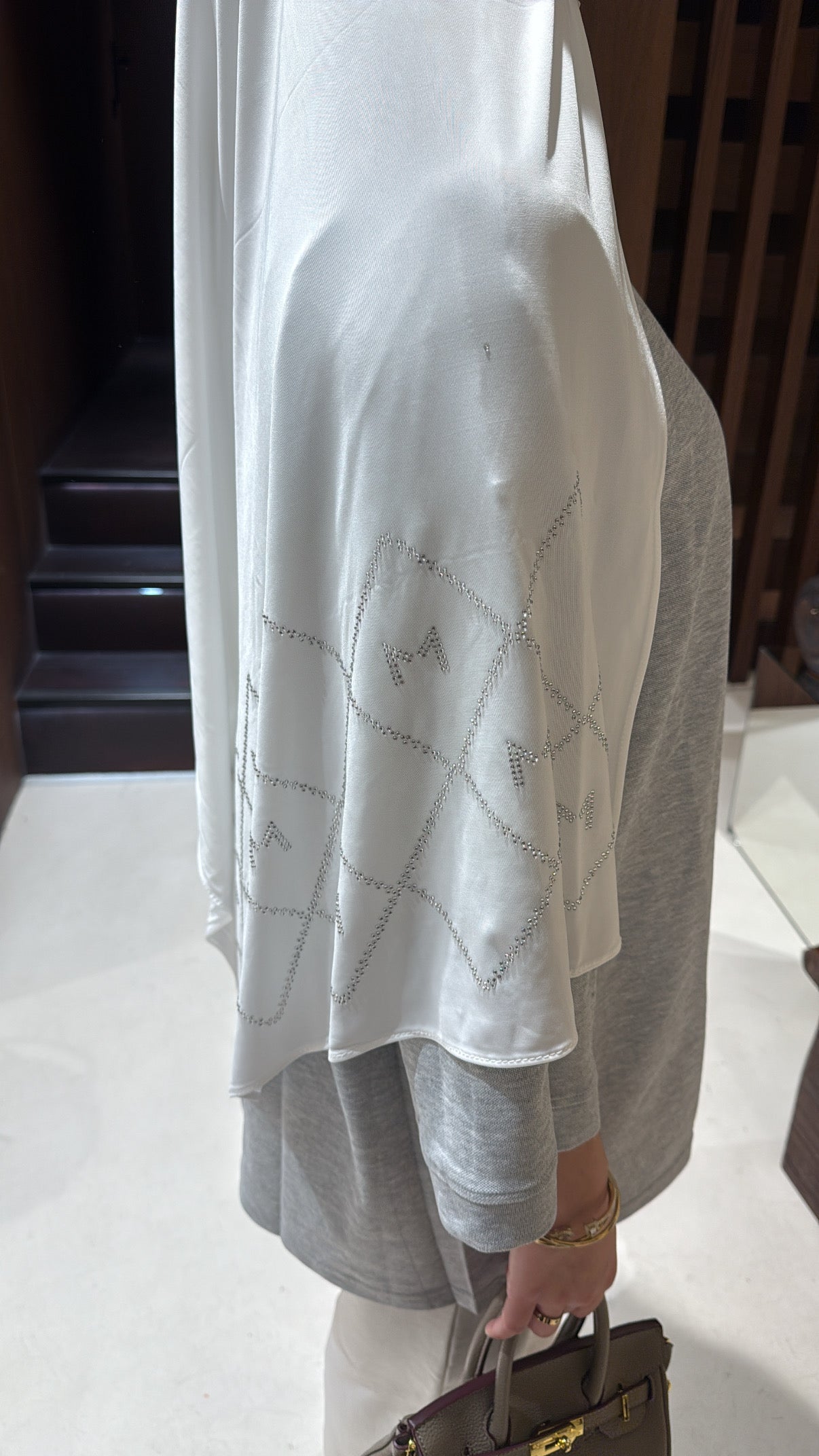 Hijab M blanc