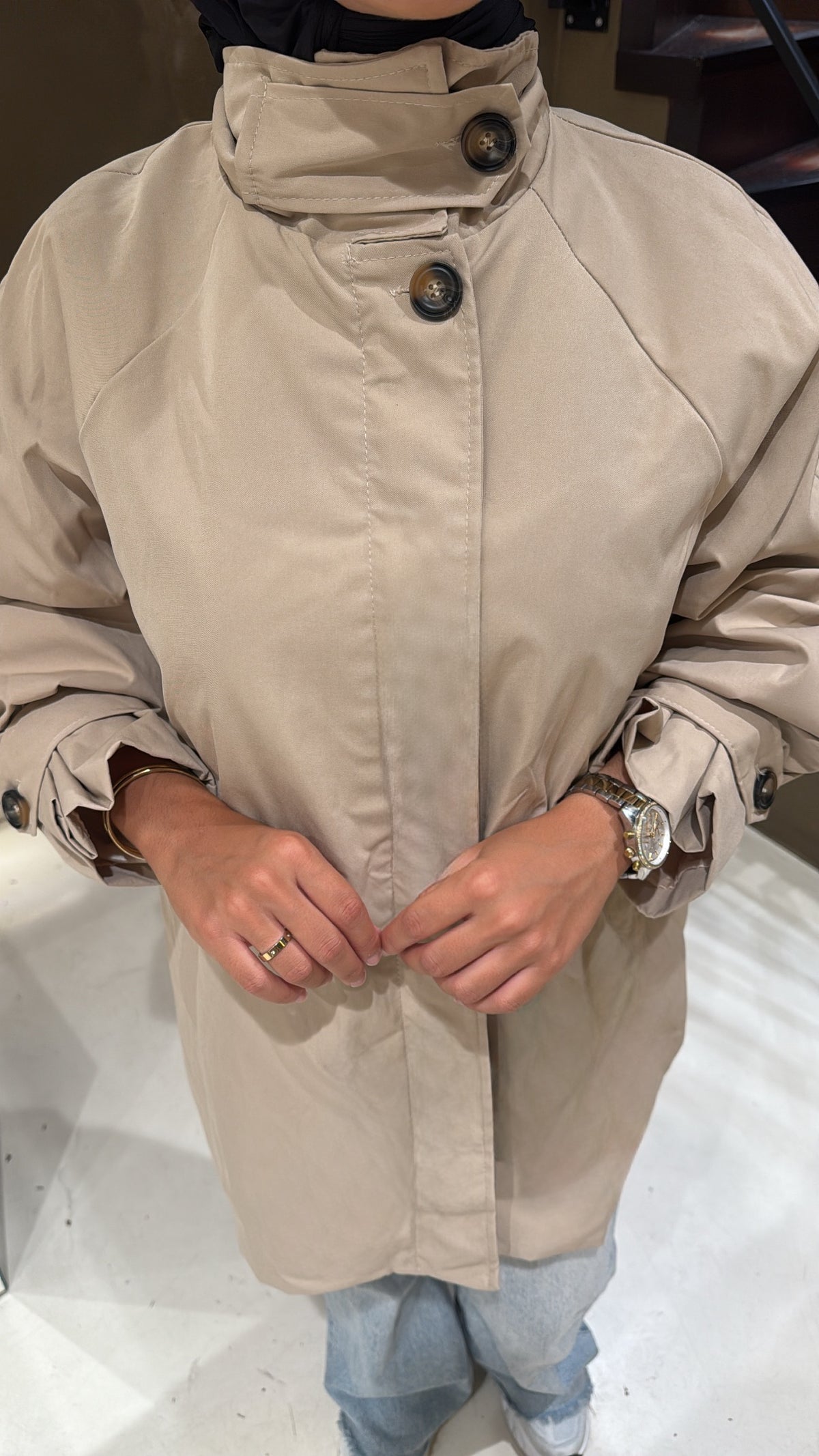 Trench beige