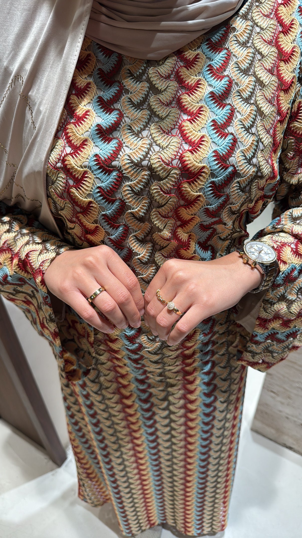Robe tricolore