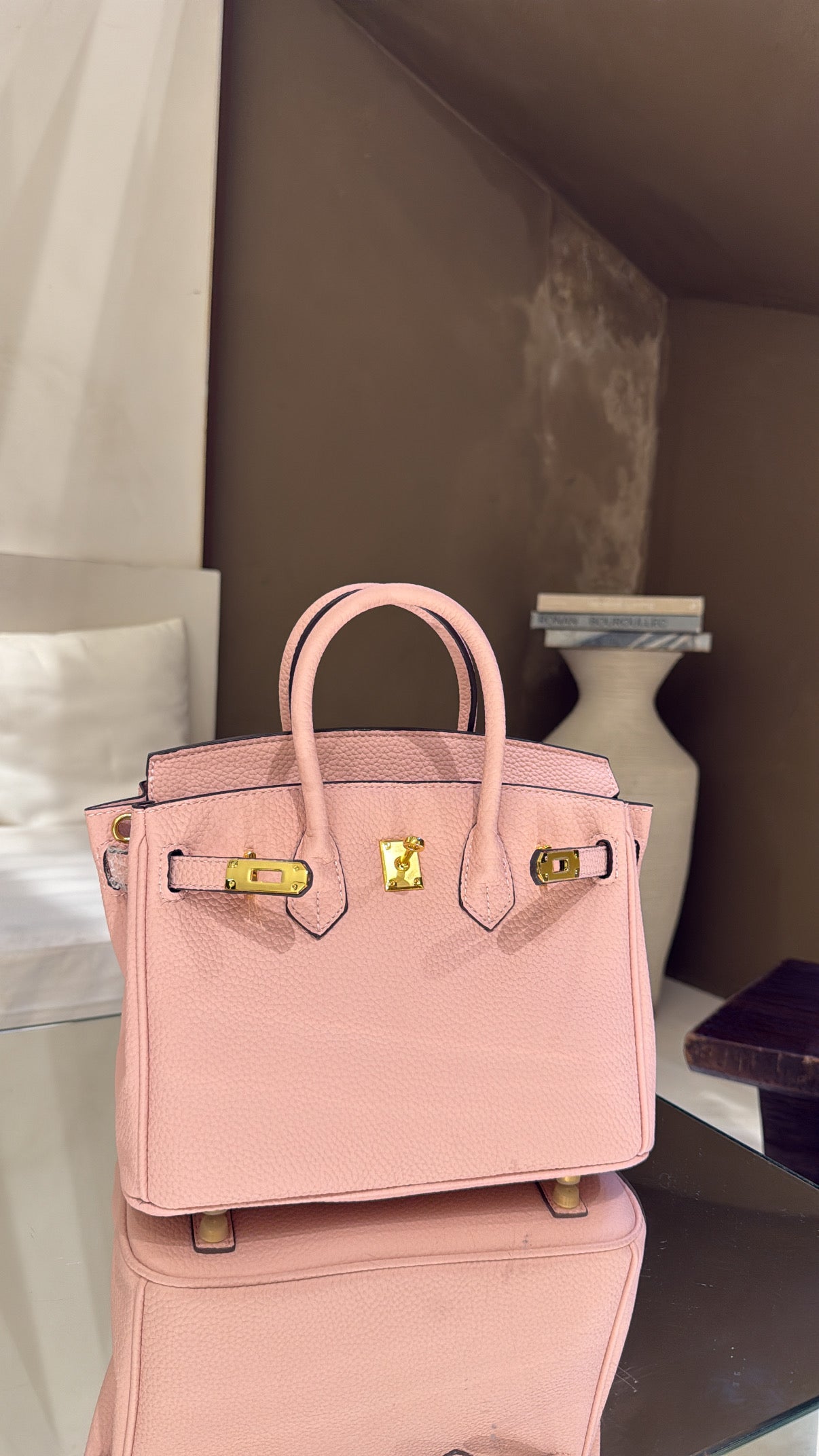 Sac MANAL rose clair