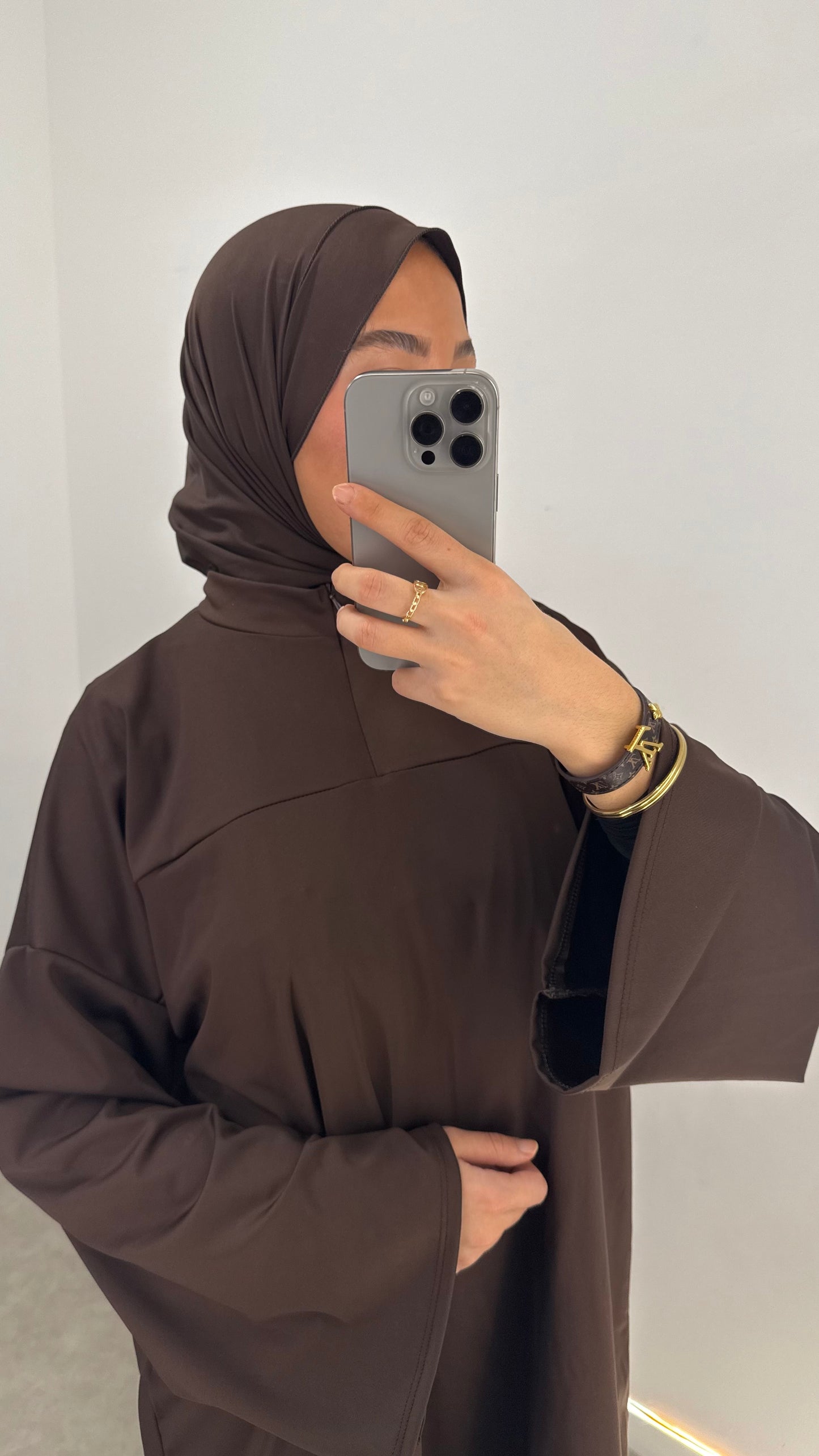 Burkini 3 pièces chocolat