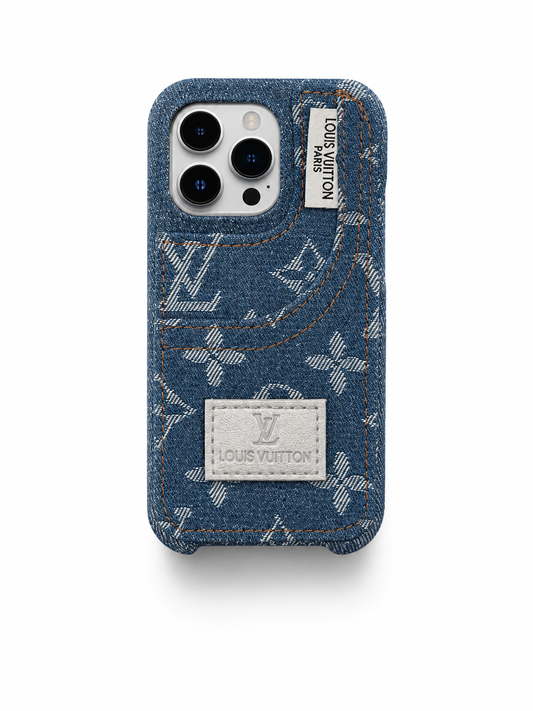 Coque de téléphone en jeans