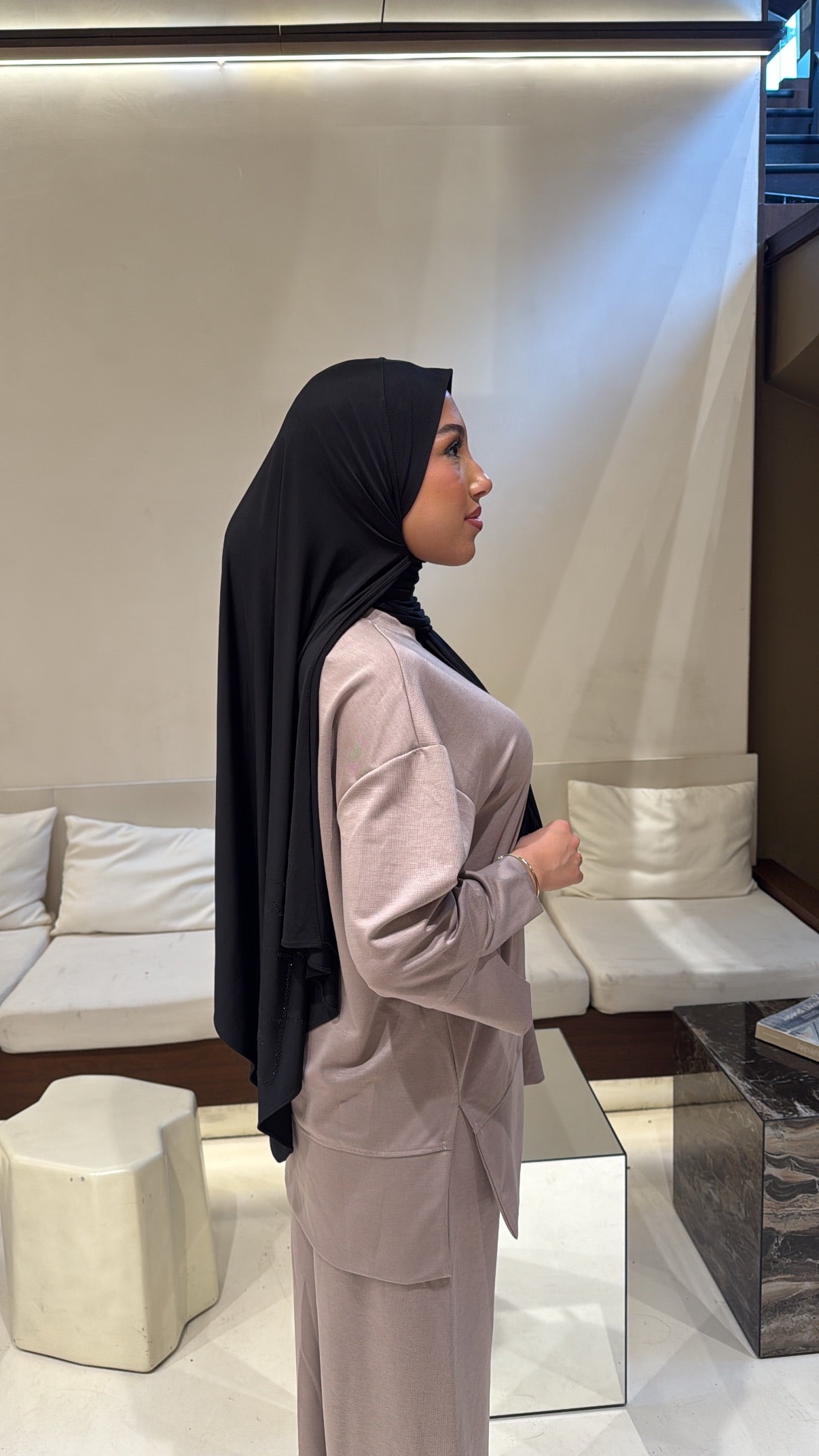 Hijab M noir