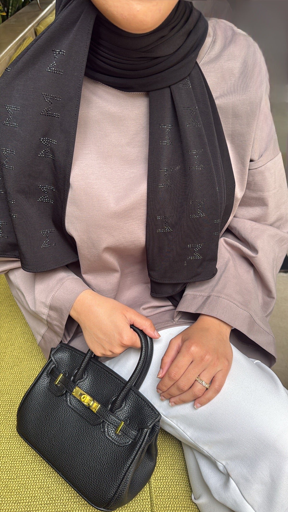 Tee shirt oversize taupe