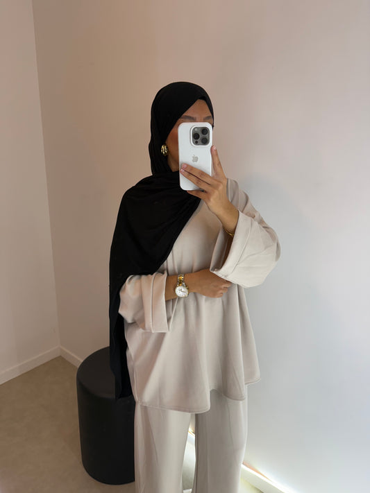 Ensemble beige