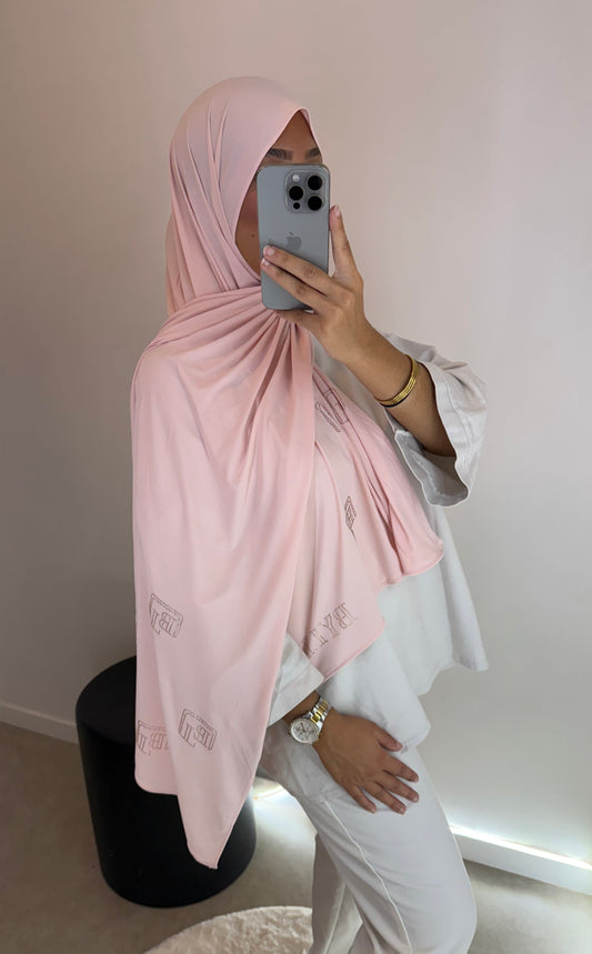 Hijab dupe rose by L
