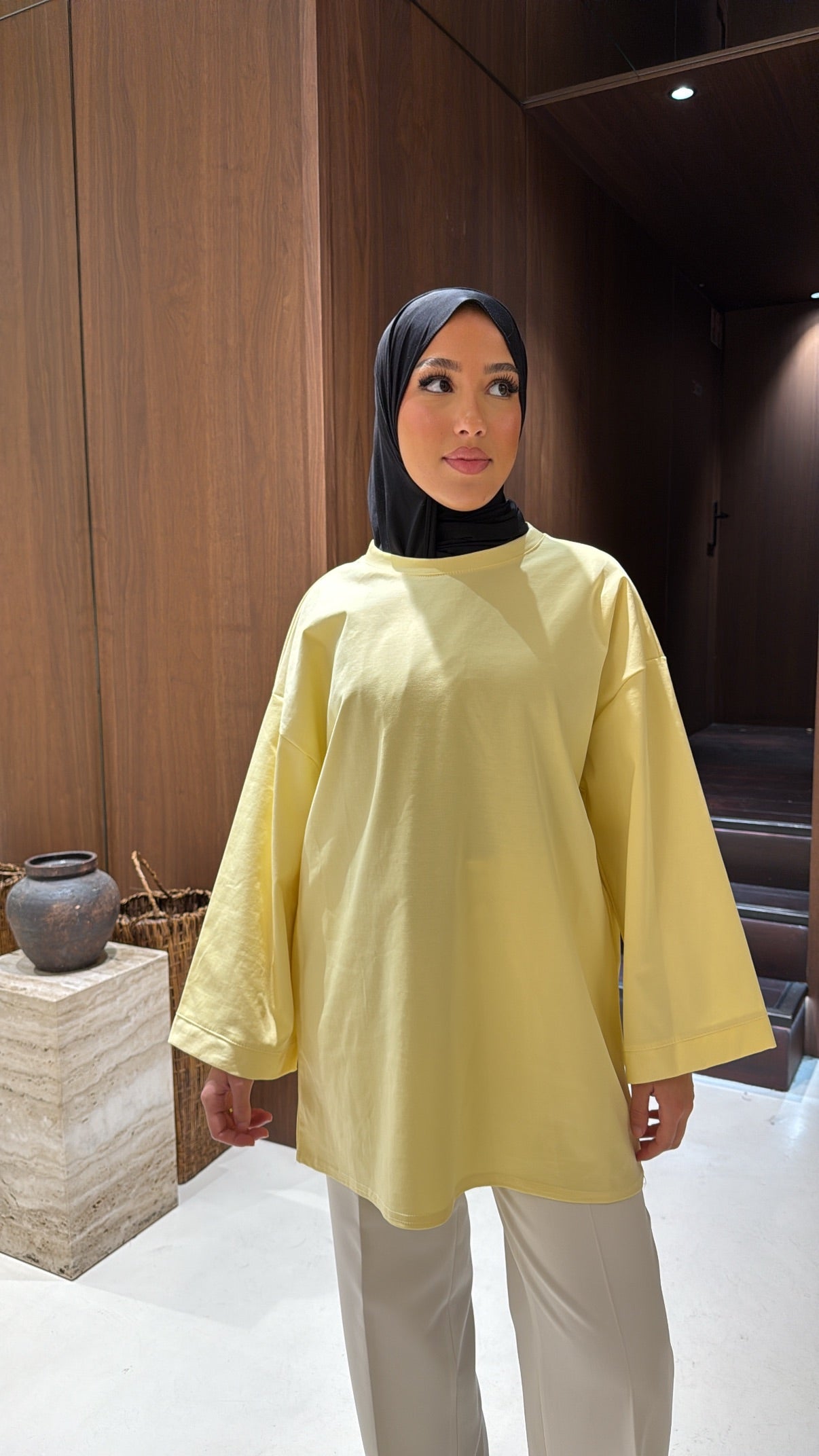 Tee shirt jaune