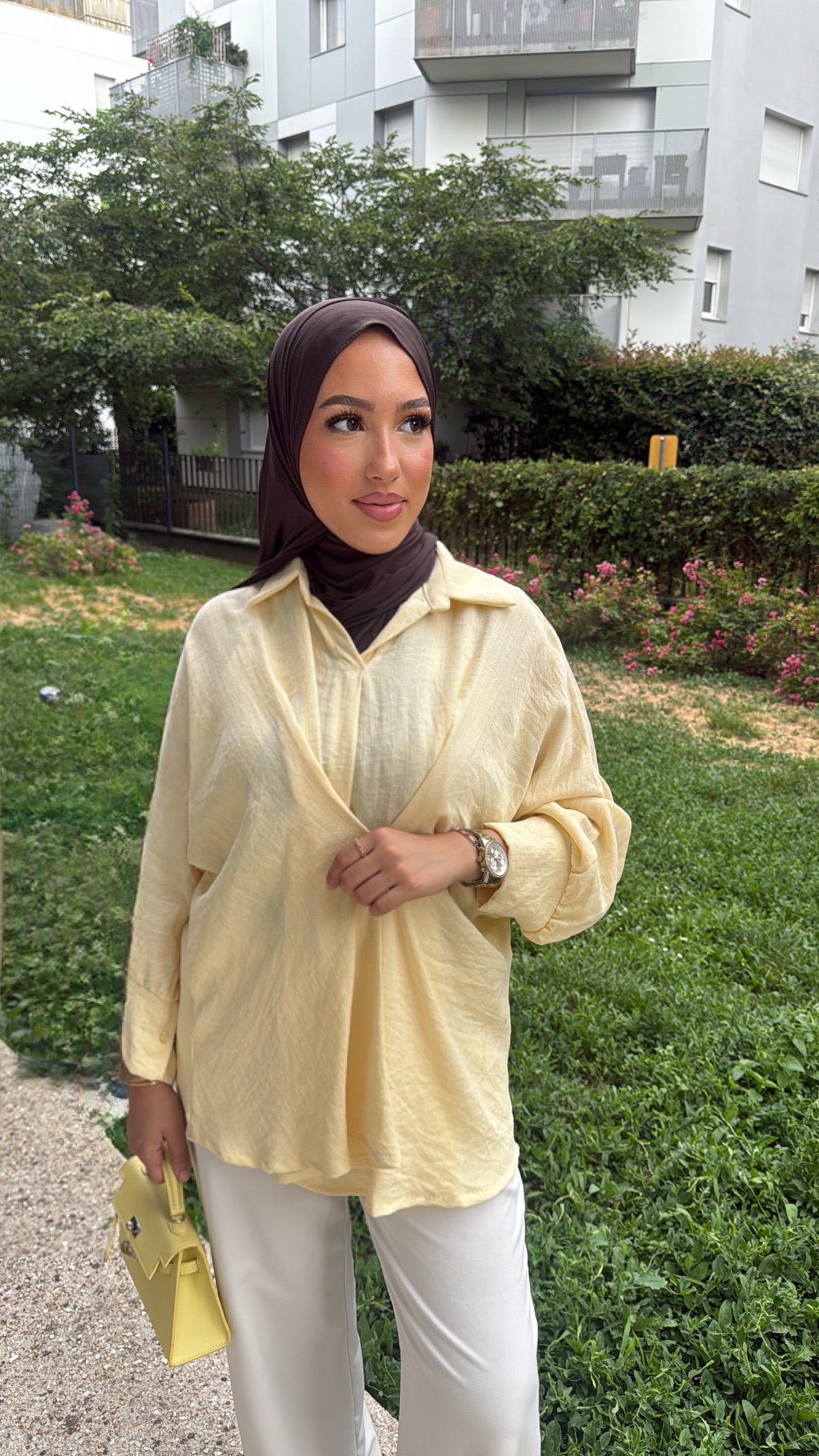 Blouse jaune