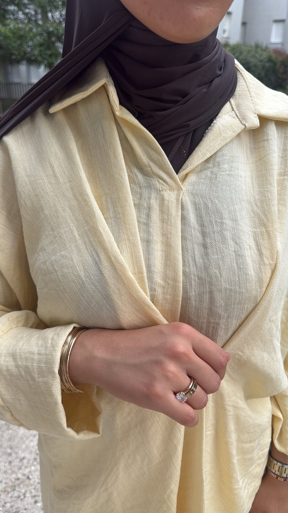 Blouse jaune