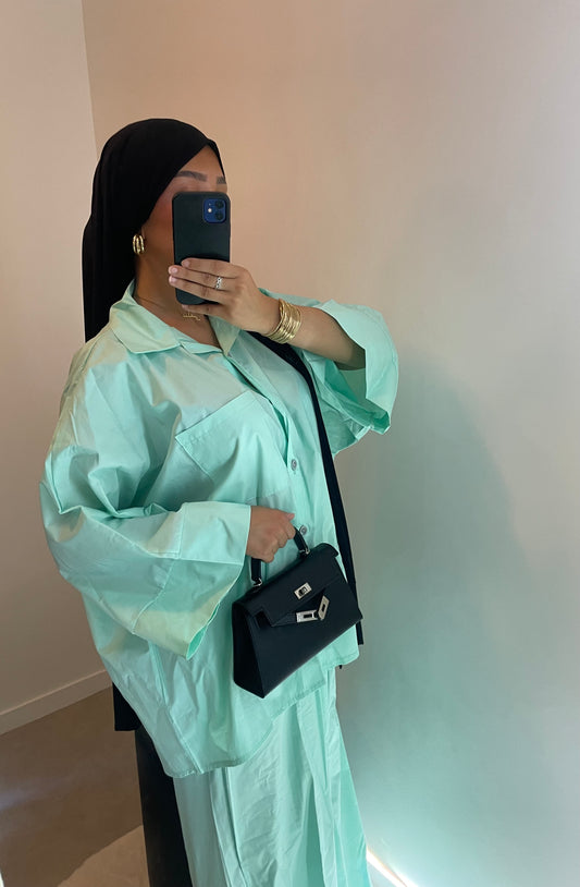 Ensemble chemise VERT