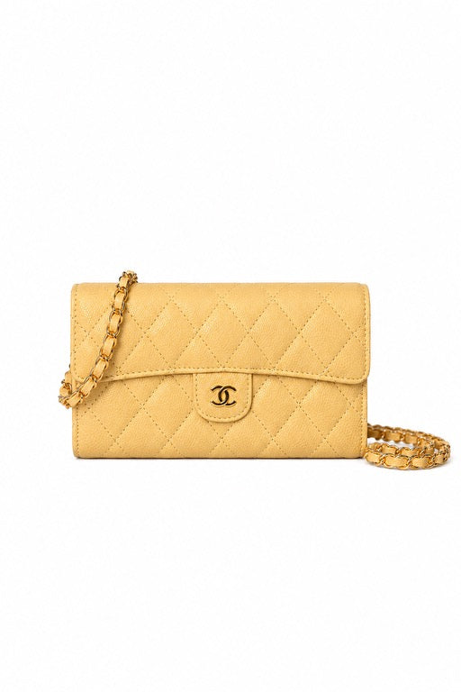 Sac medium jaune cc