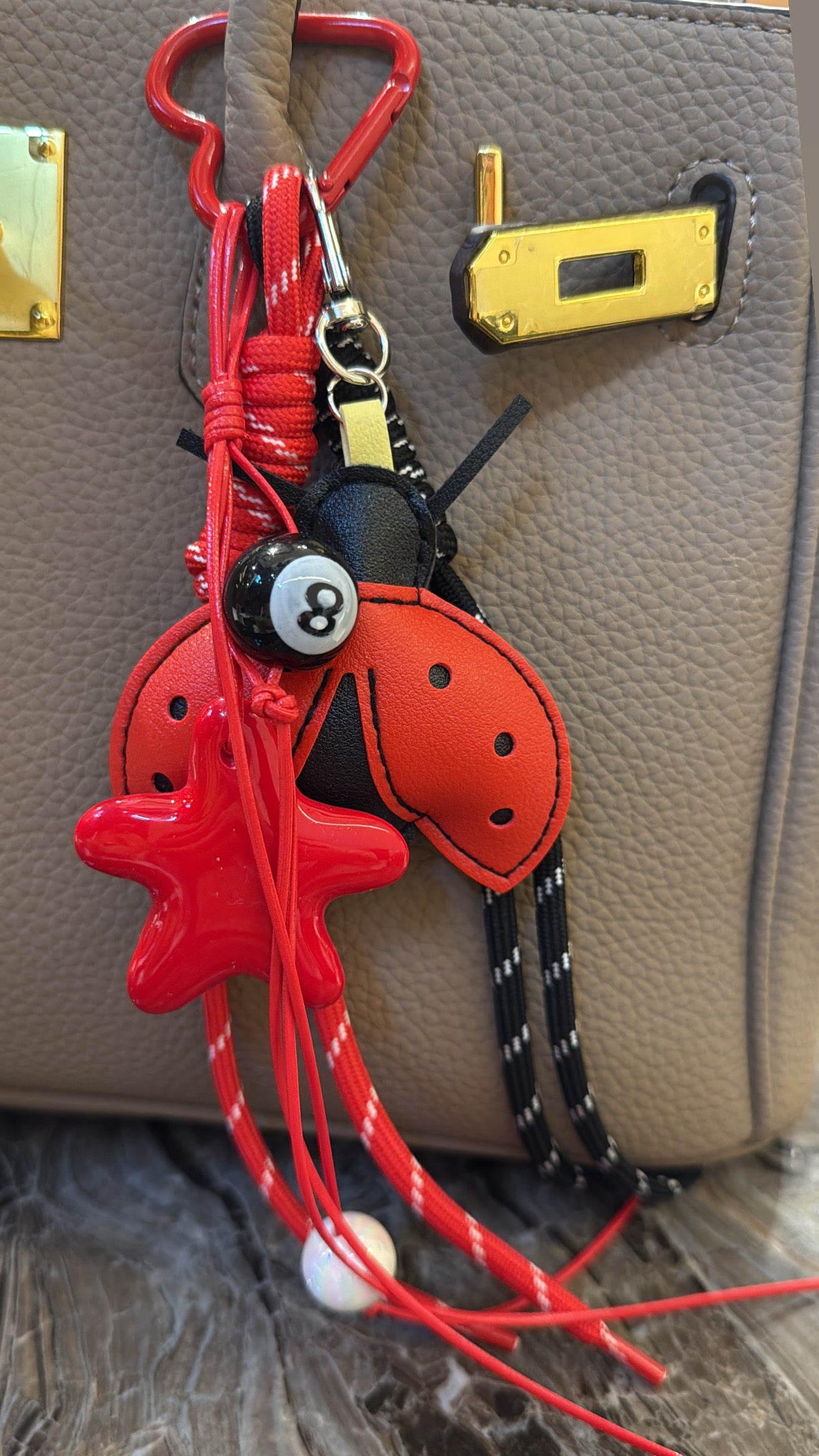 Charm de sac coccinelle