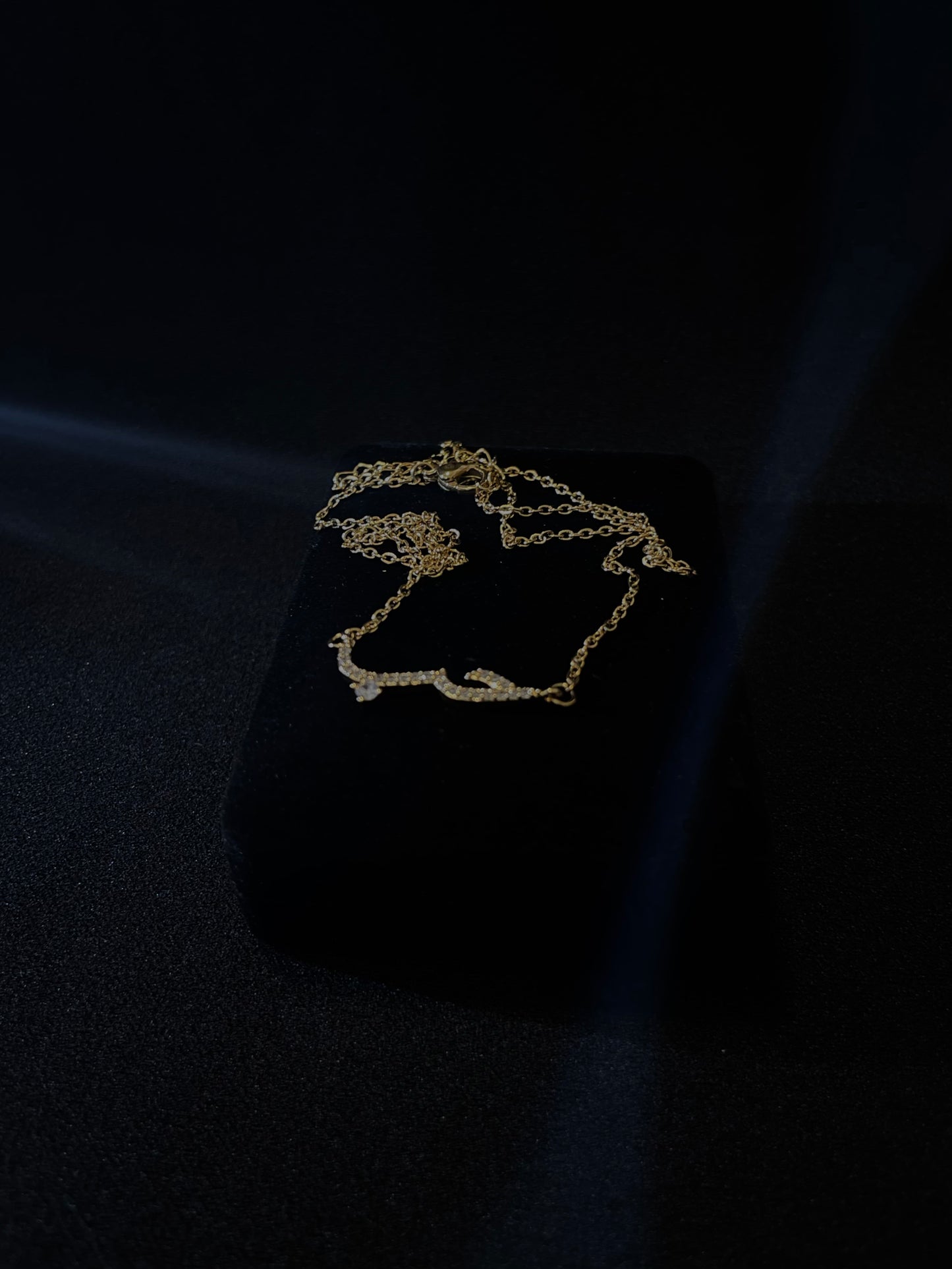 Collier "حب" en acier inoxydable