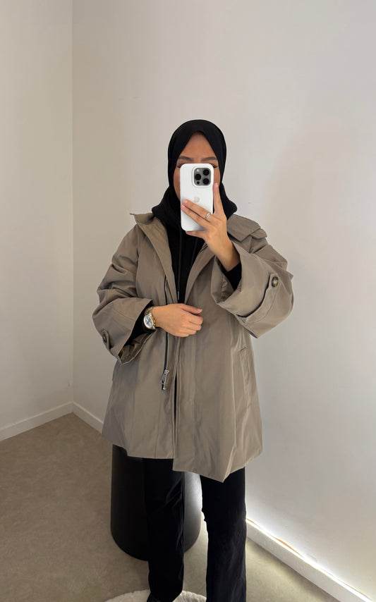 Trench taupe