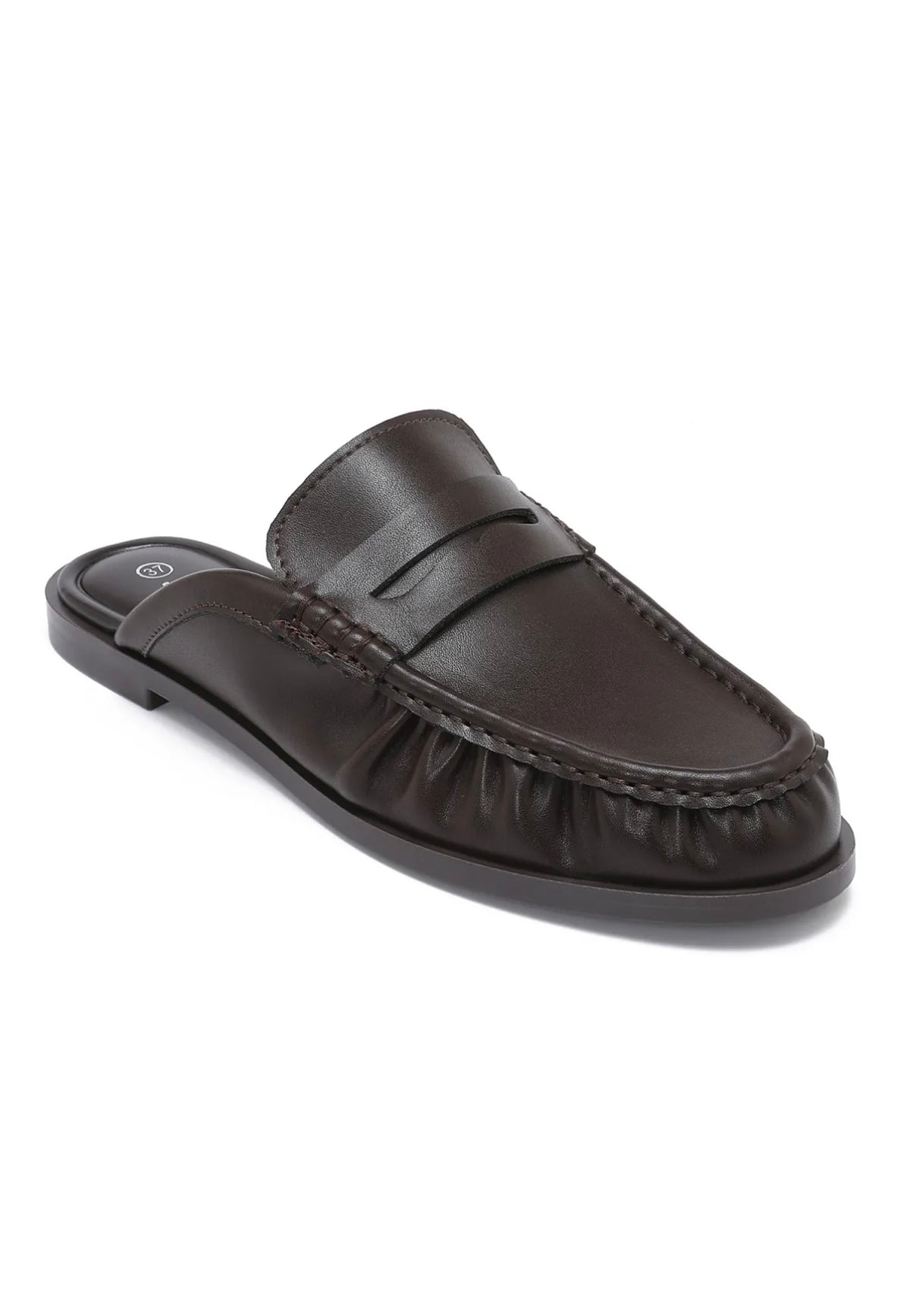 Mules marron