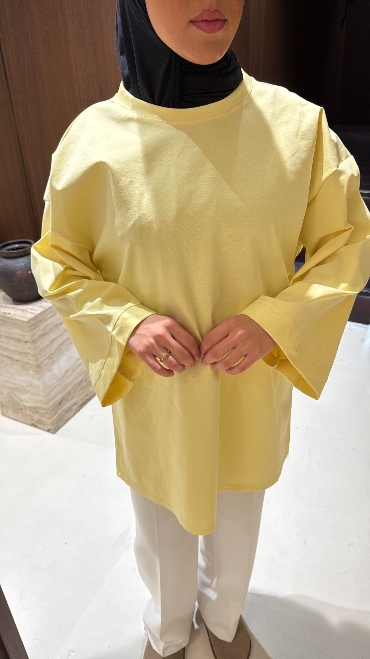 Tee shirt jaune